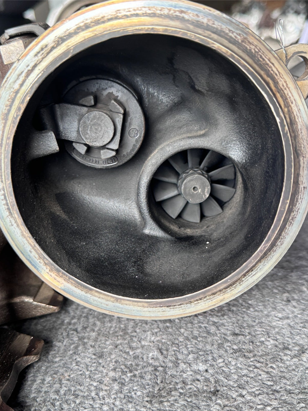2017-2021 BMW 228i 230i M240i Turbocharger with Exhaust Manifold OEM 7643147 - eBay image 10