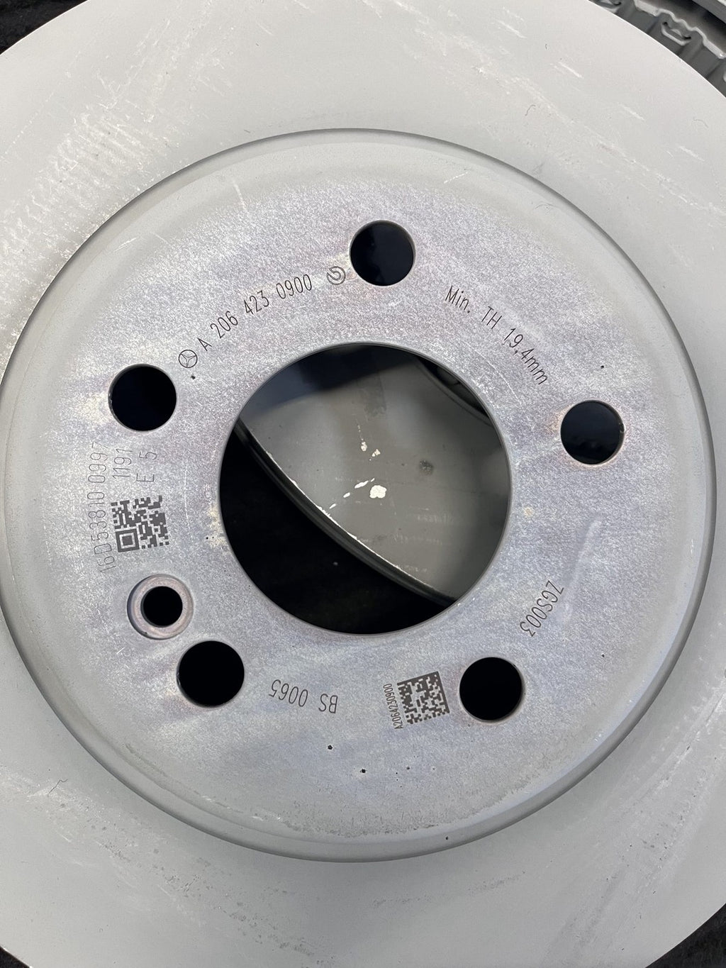 2022-2026 Mercedes-Benz C300 CLE300 E350 E450 Rear Brake Rotors Pair OEM A2064230900 - eBay image 2