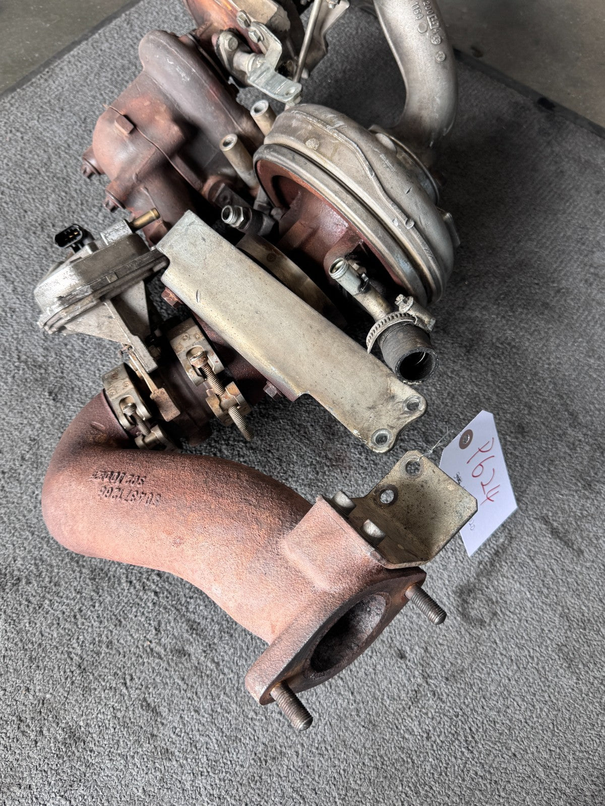 2007-2016 Iveco Daily 3.0L F1C Twin Turbo Assembly 10009700020 504360048 - eBay image 10