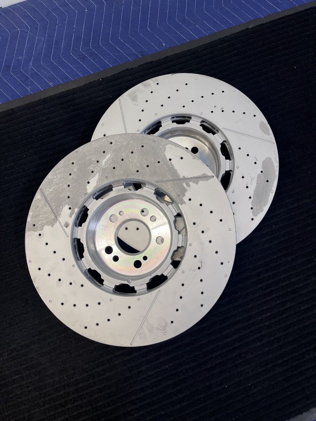 2021-2025 Mercedes-Benz GLE53 GLE63 GLS63 AMG Front Rotors Pair OEM A1674213600 - eBay image 4