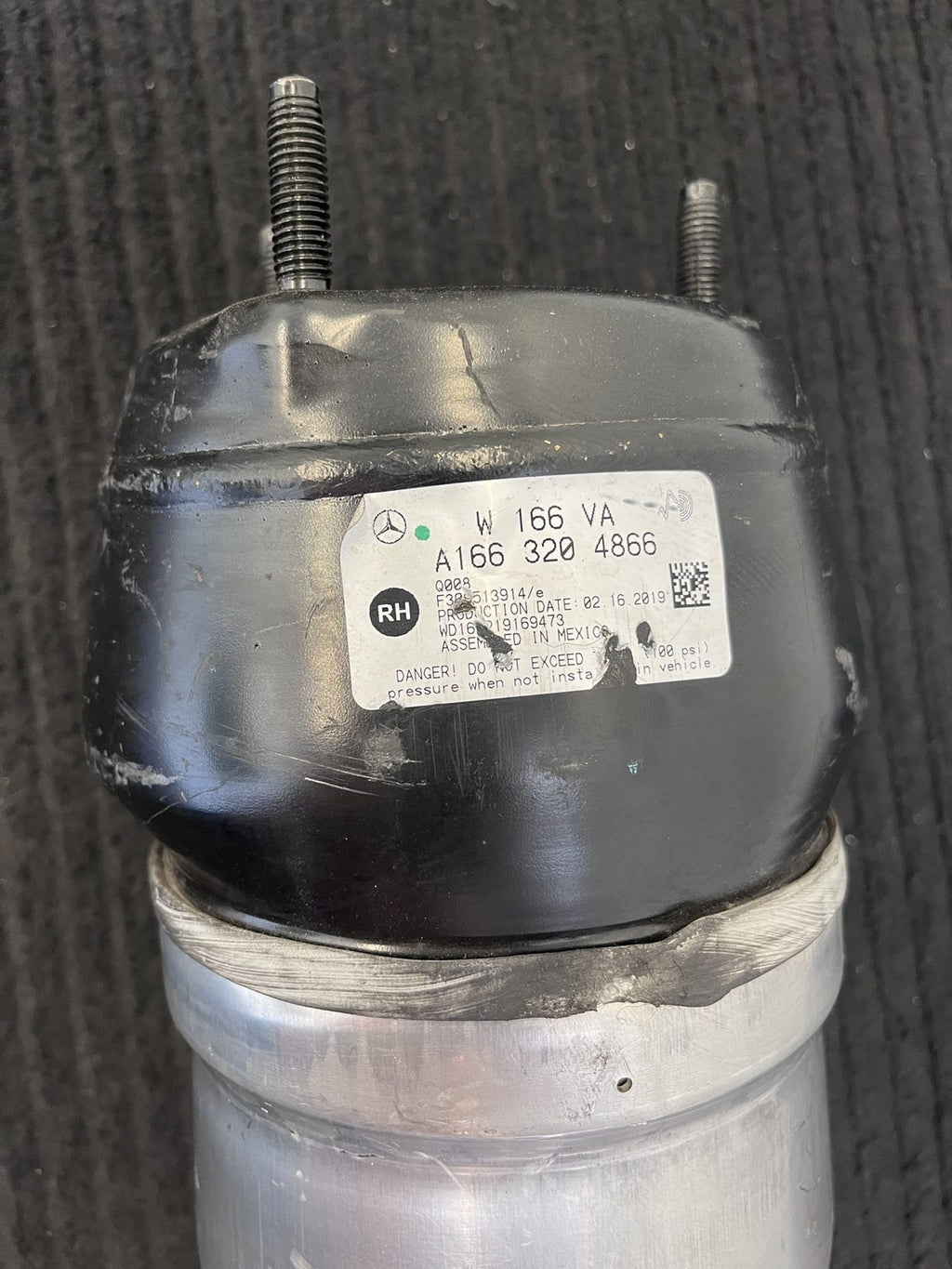 2012-2019 Mercedes-Benz Ml Gle Gl Gls Front Rh Air Strut OEM A1663204866 - eBay image 6