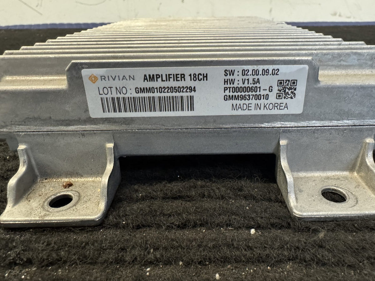 2022-2024 Rivian R1T 18 Channel Audio Amplifier OEM PT00000601-G - eBay image 3