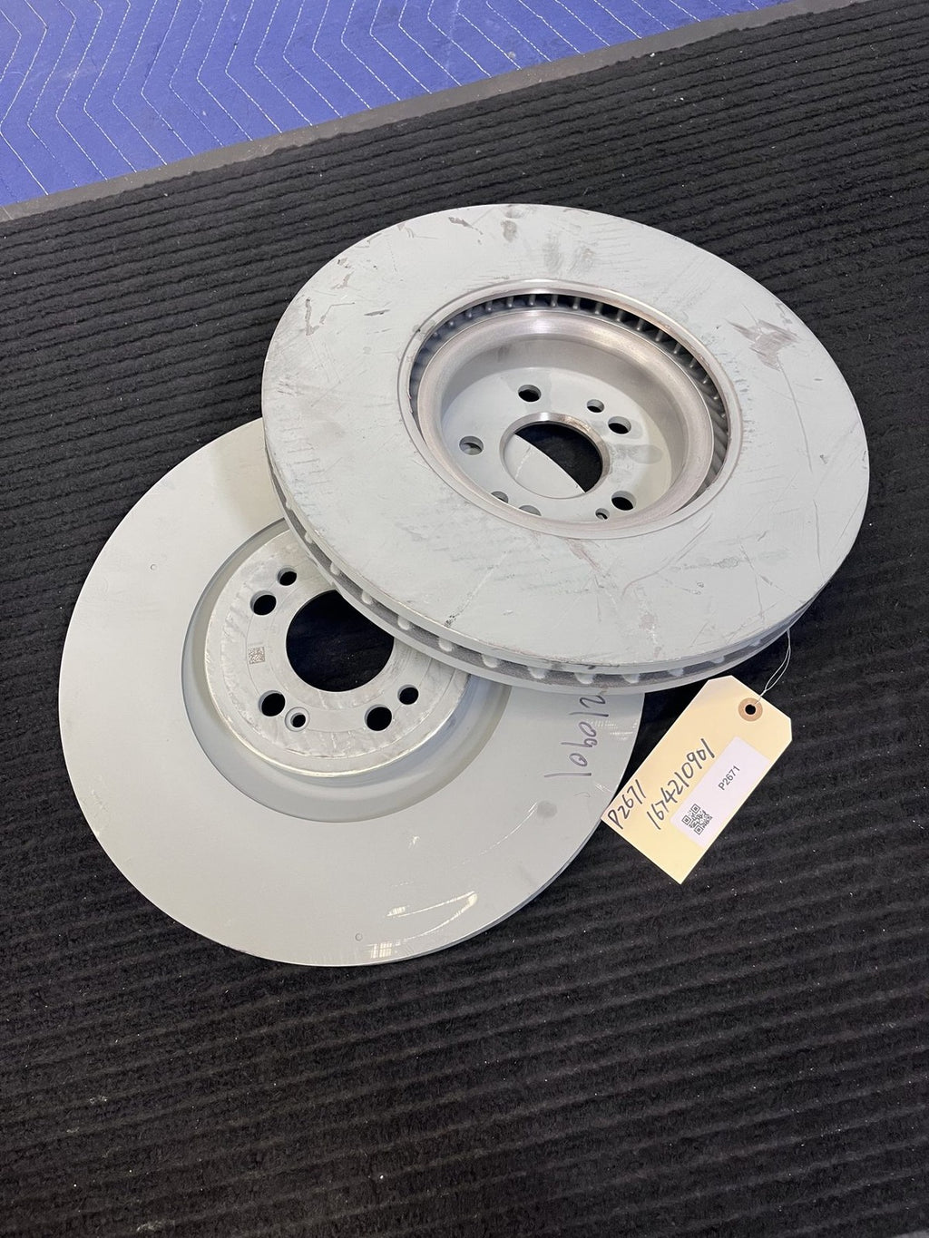 2020-2023 Mercedes-Benz GLE450 GLE580 Front Rotor Pair OEM A1674210901 - eBay image 1