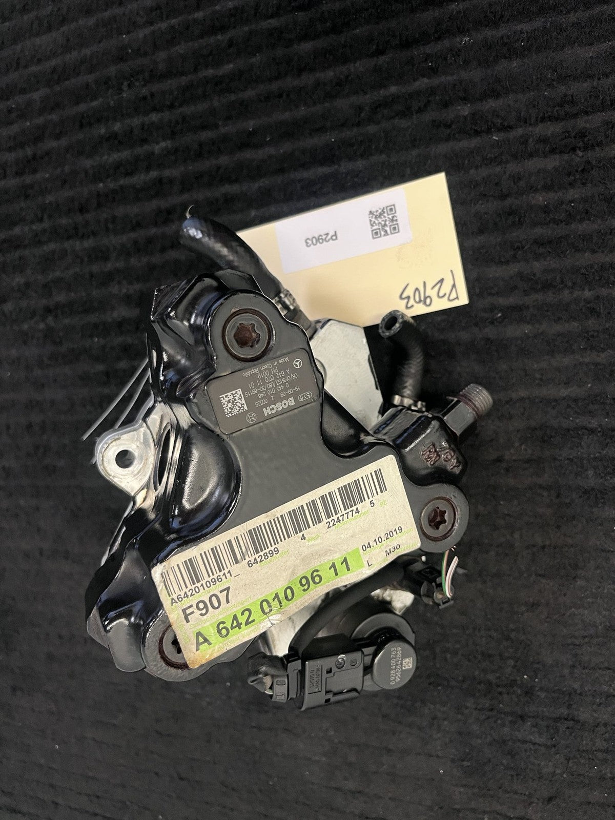 2010-2022 Mercedes-Benz Sprinter OM642 High Pressure Fuel Pump OEM A6420701101 - eBay image 1