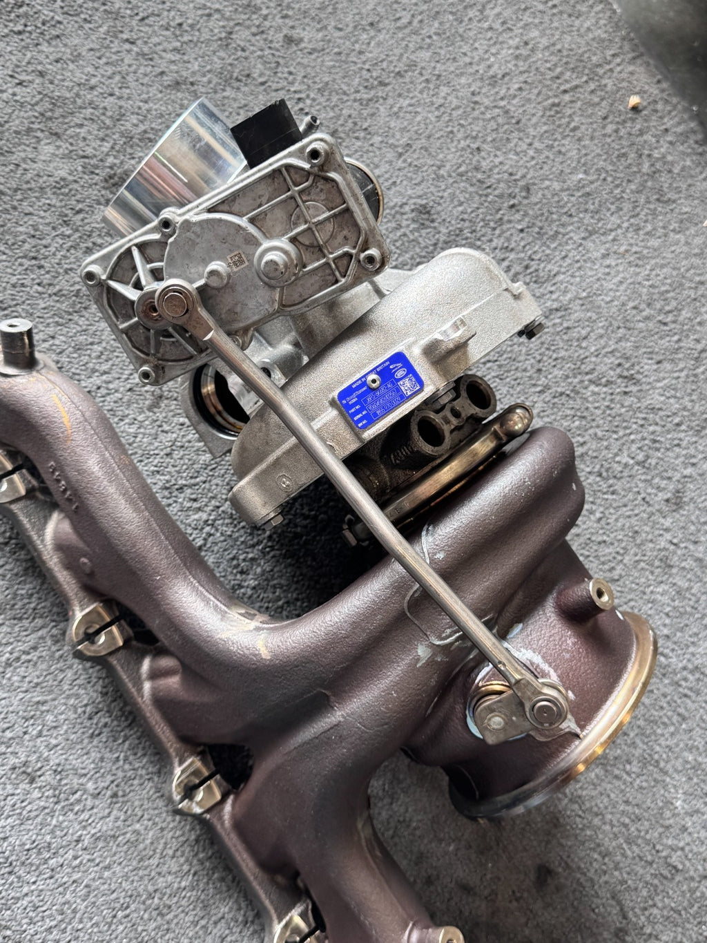 2021-2024 Jaguar F-Pace 3.0L MHEV Turbocharger 11K Miles OEM J6P3-6K682-AG - eBay image 8