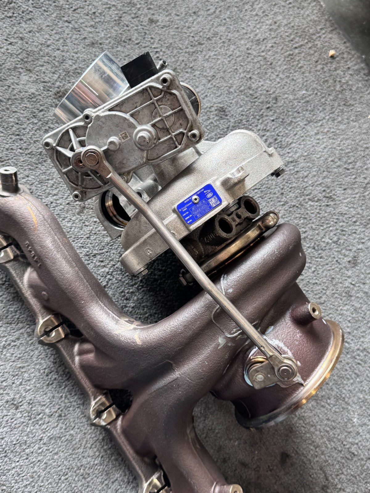 2021-2024 Jaguar F-Pace 3.0L MHEV Turbocharger 11K Miles OEM J6P3-6K682-AG - eBay image 8