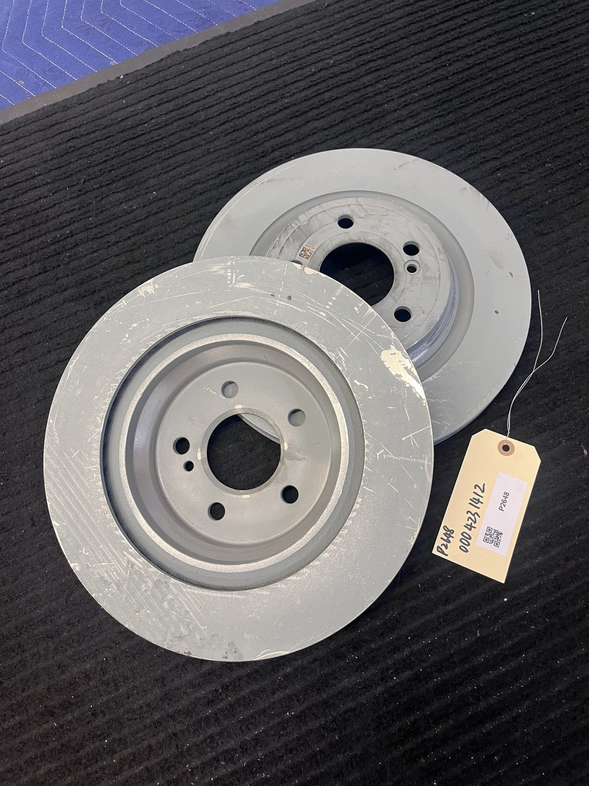 2013-2020 Mercedes-Benz SL400 SL450 SL550 Rear Brake Rotor Pair OEM A0004231412 - eBay image 1