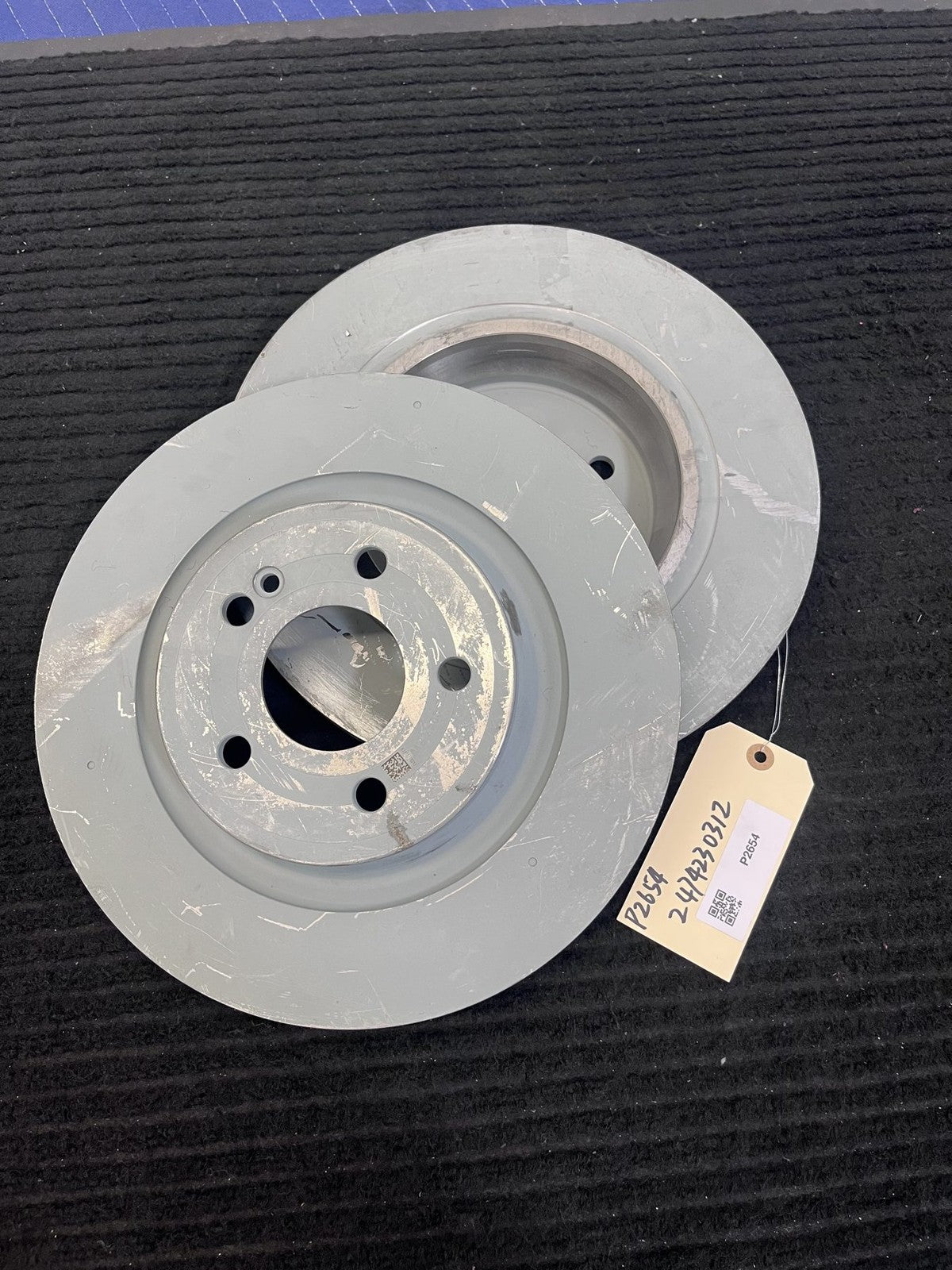 2020-26 Mercedes-Benz CLA250 GLA250 GLB250 Eqb Rear Rotor Pair OEM A2474230312 - eBay image 1