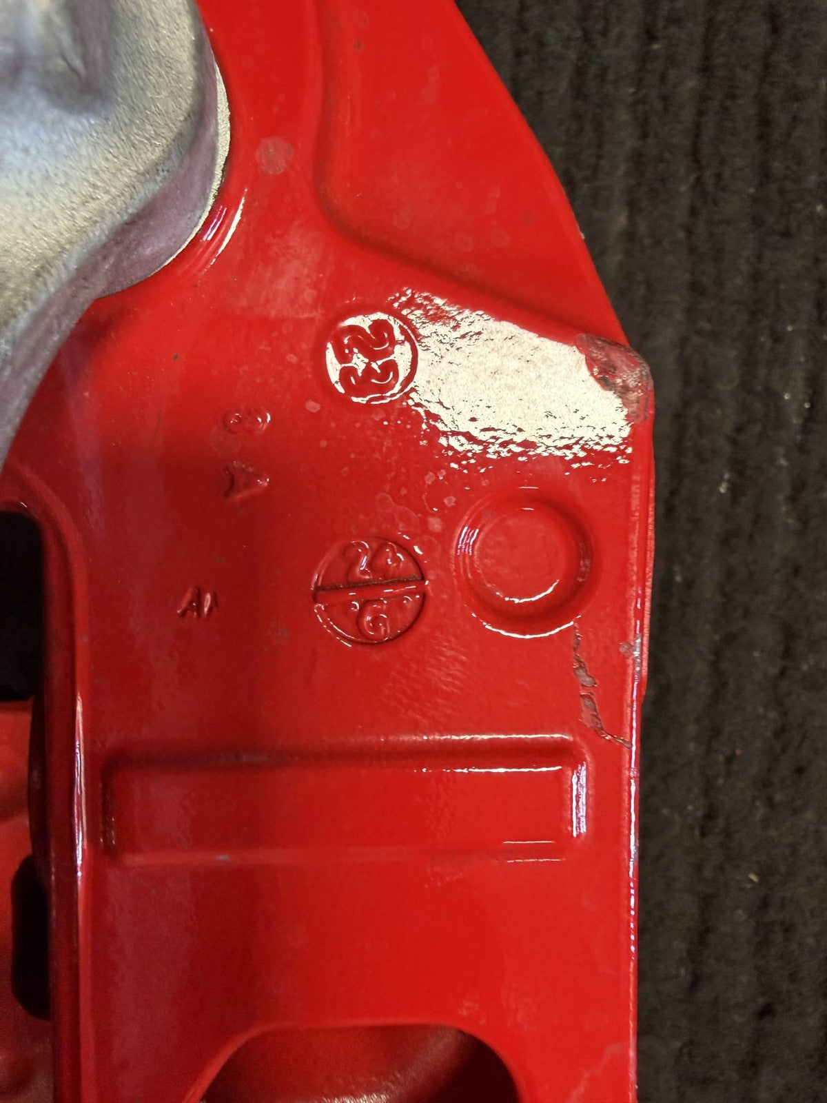 Mercedes-Benz G63 GLE63 GLS63 AMG Front Right Red Caliper A4634212200 OEM 20.A078.07 - eBay image 12