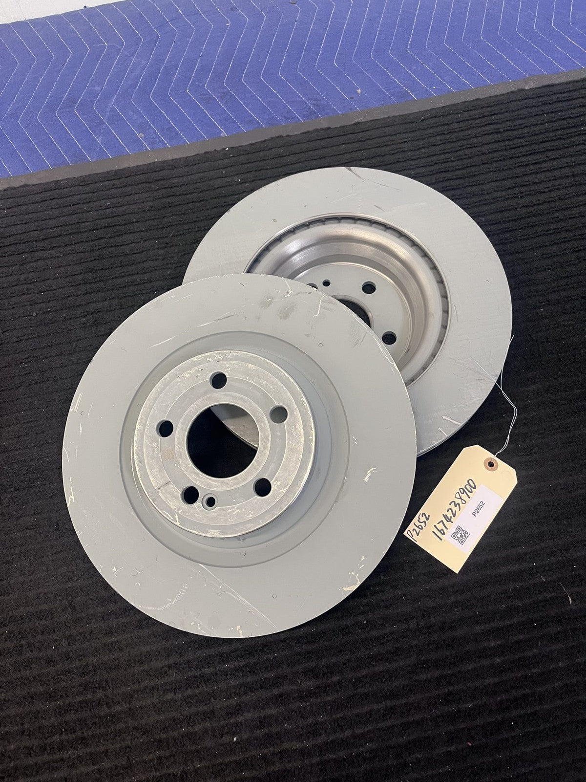 2020-2025 Mercedes-Benz GLE350 GLE450 GLS450 GLS580 Rear Rotor Pair A1674238900 OEM - eBay image 1