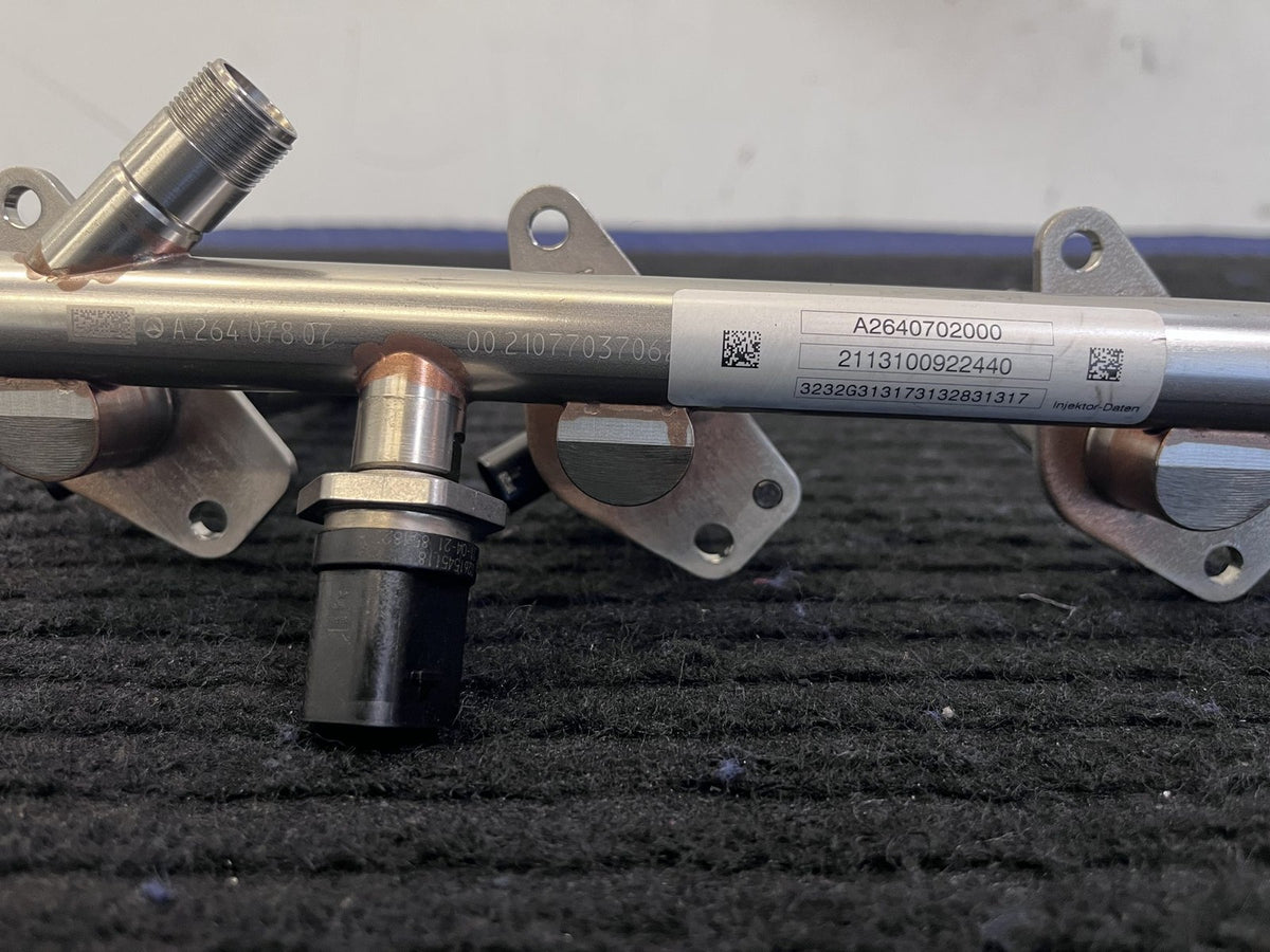 2019-2023 Mercedes-Benz C300 GLC300 E350 Fuel Rail 2 Injectors OEM A2640702000 - eBay image 2