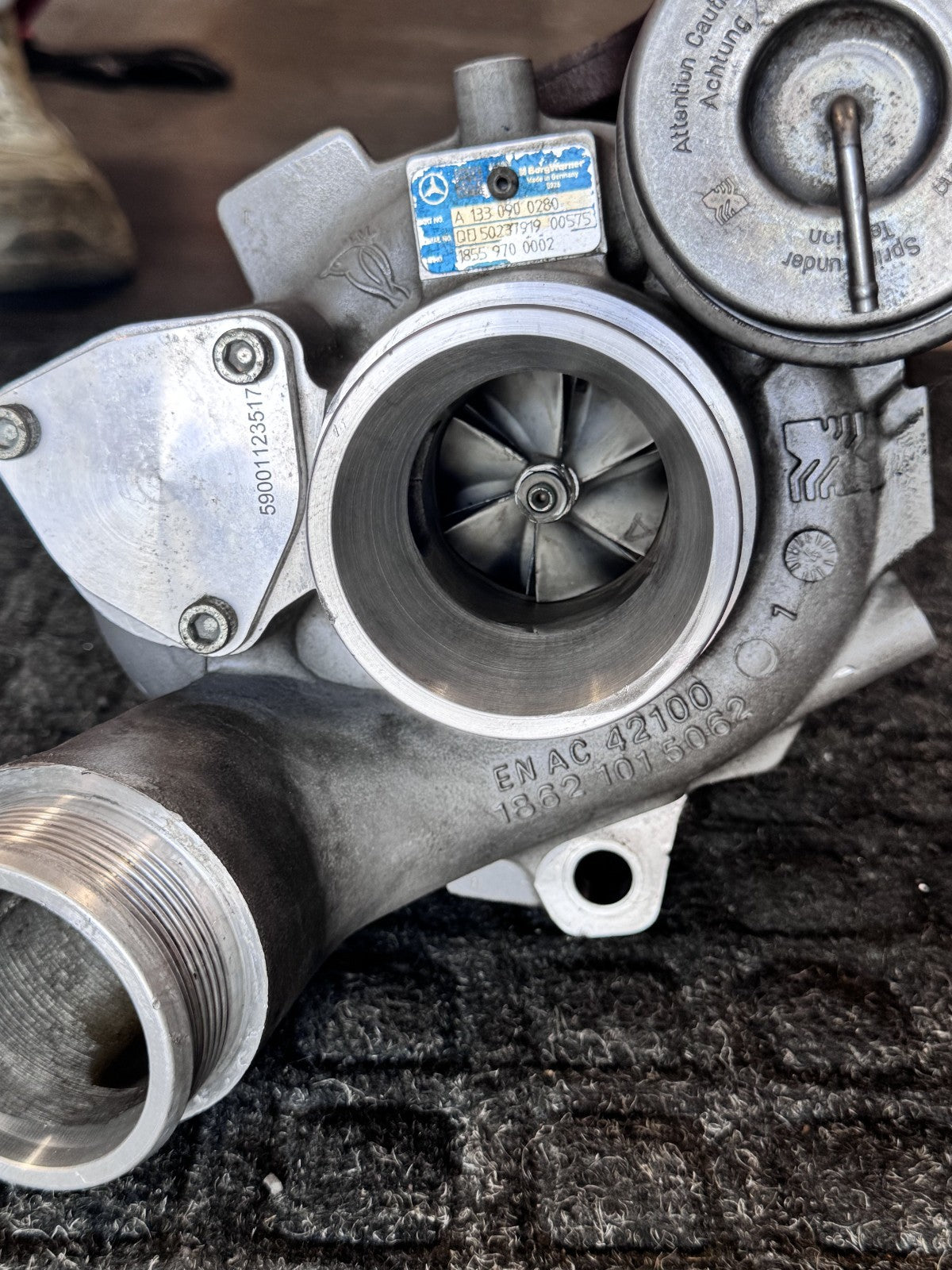 2014-18 Turbo 2.0L for Mercedes CLA45 GLA45 A45 AMG M133 OEM A1330900280 - eBay image 8
