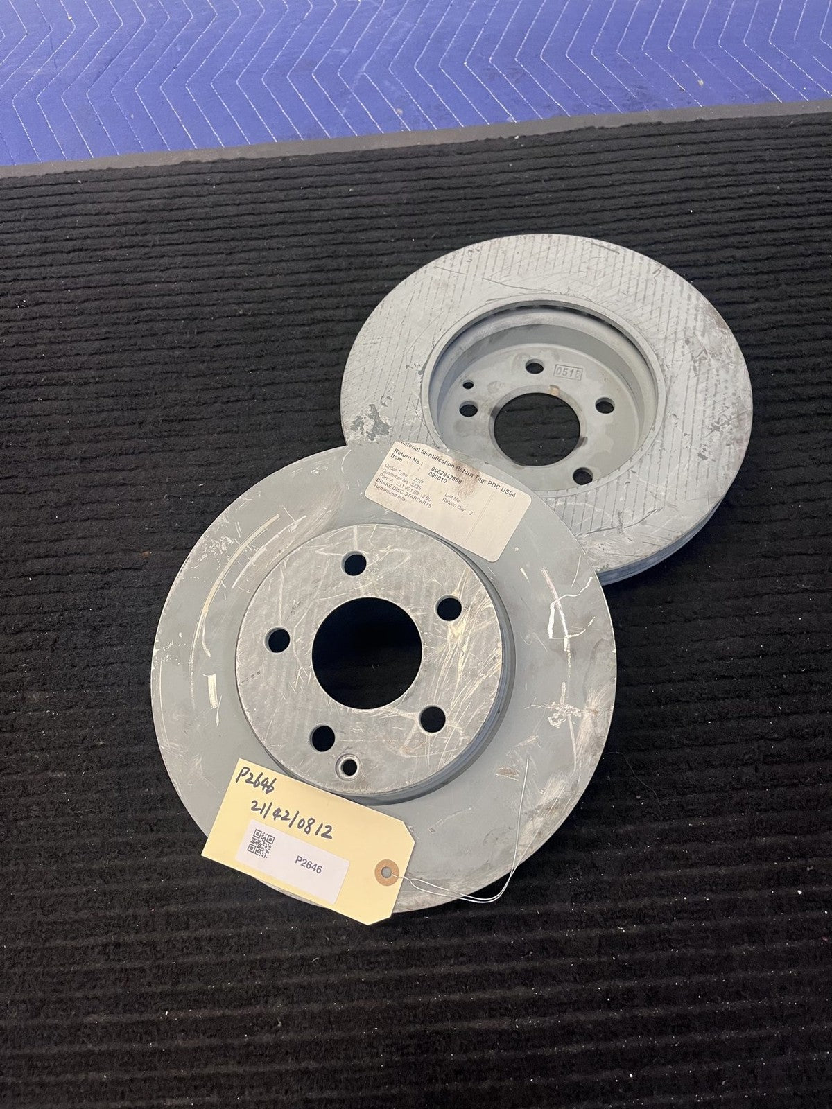 2003-2009 Mercedes-Benz E320 E350 Front Brake Rotor Pair OEM StarParts A211421081290 - eBay image 1