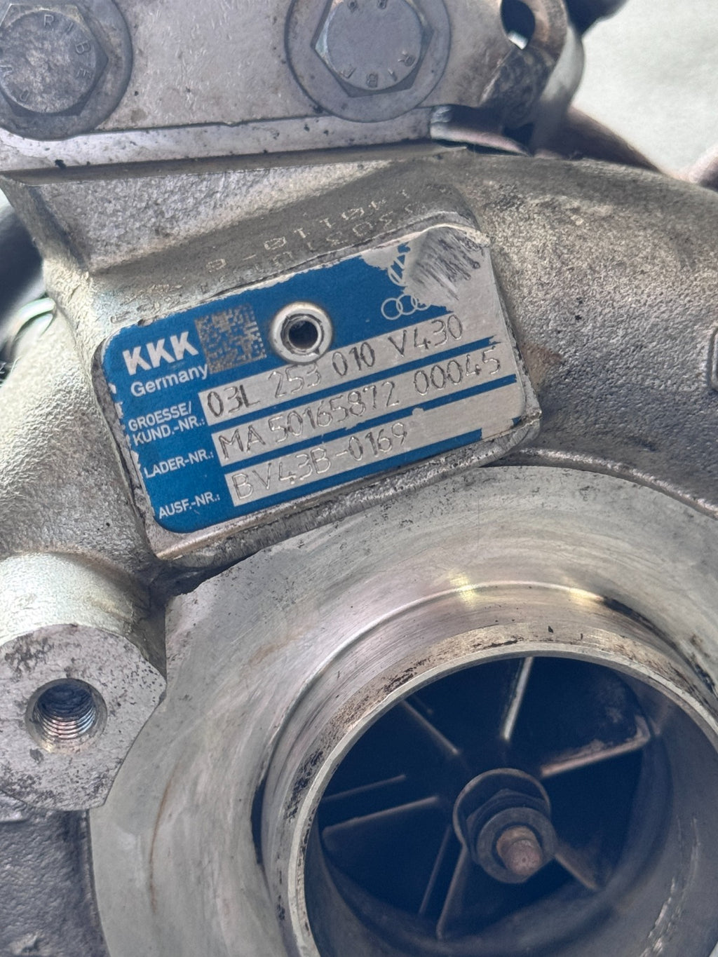 2009-2015 VW Jetta Golf Passat Audi A3 2.0 TDI Turbocharger OEM 03L253010V430 - eBay image 11