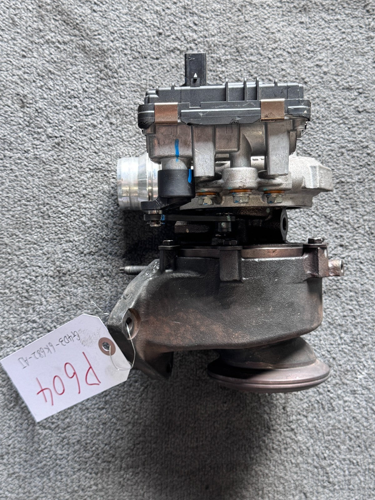 2019-2023 Range Rover Evoque 2.0 D180 Turbocharger AJ20D4 OEM G4D3-6K682-AJ - eBay image 2