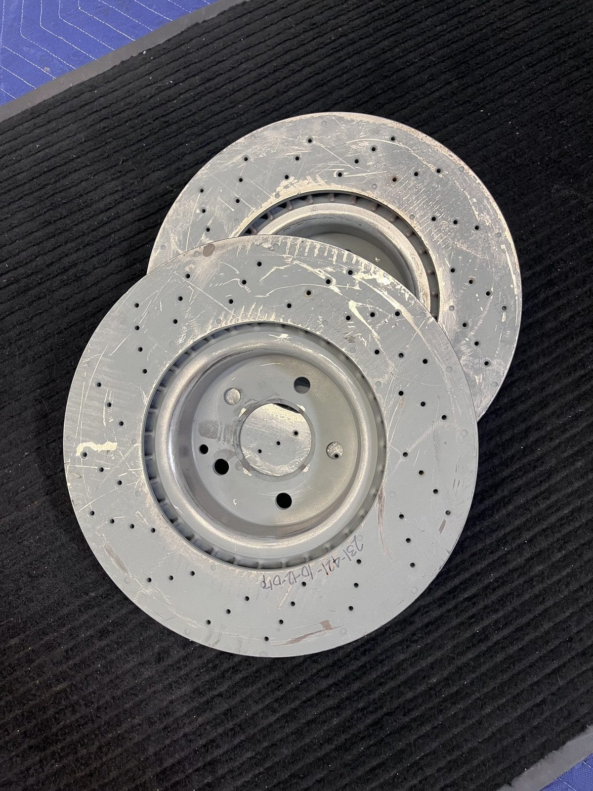2013-2020 Mercedes-Benz SL550 Front Brake Rotor Pair OEM A2314211012 - eBay image 6