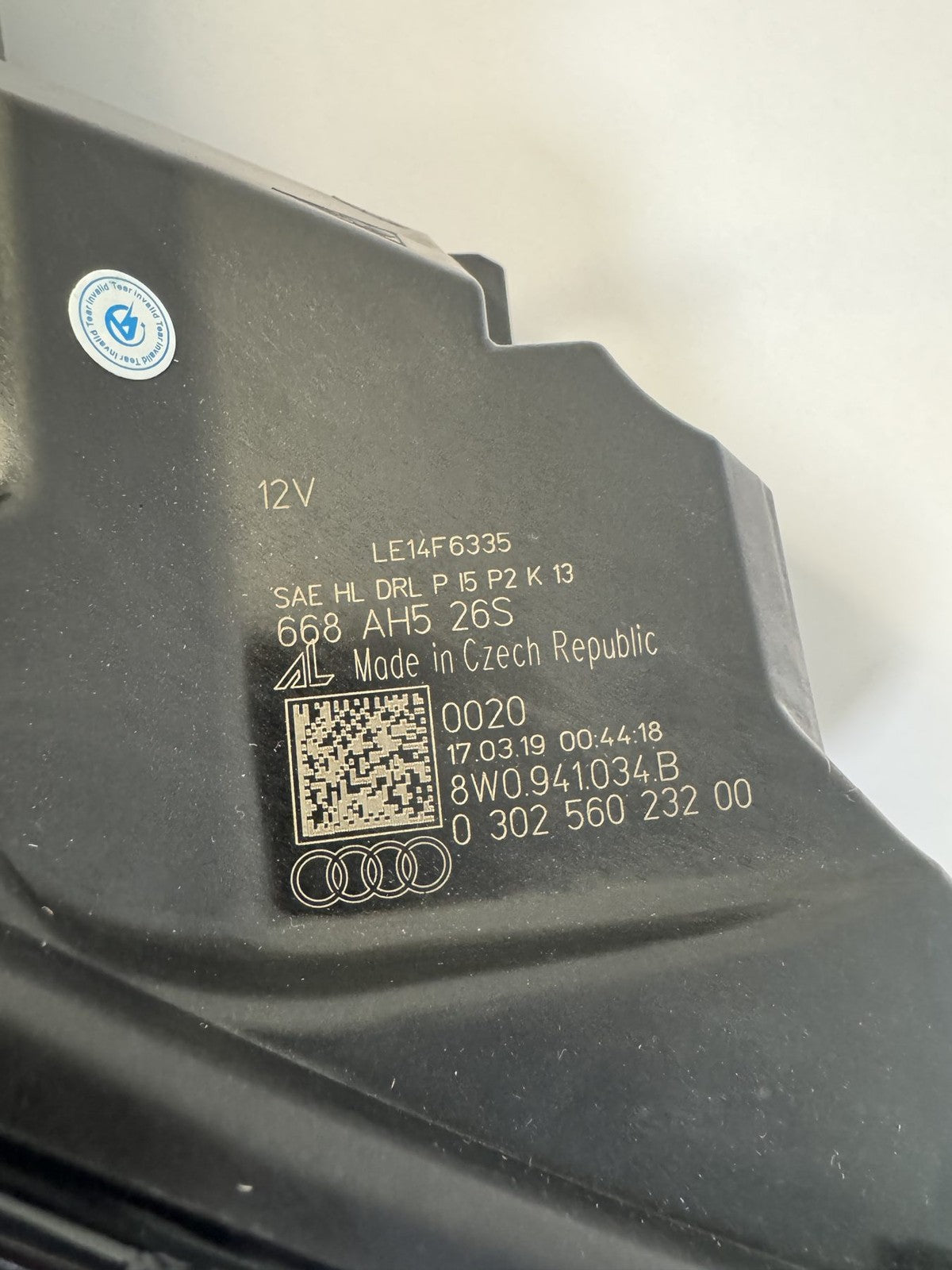 2017-2019 Audi A4 S4 Right LED Headlight Aftermarket Refurbished 8W0941034B - eBay image 2
