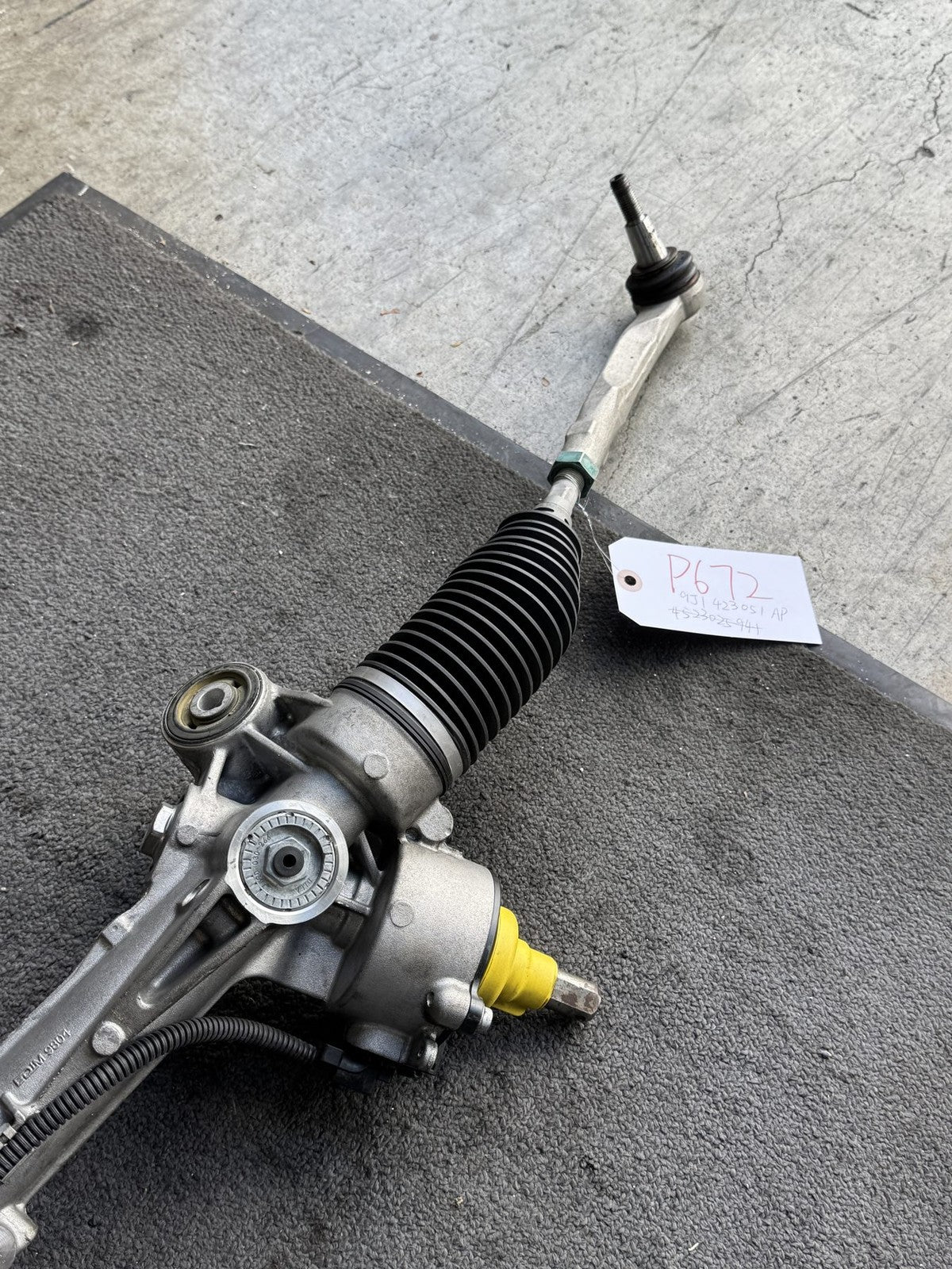 2021-2024 Porsche Taycan Audi e-tron Gt Steering Rack OEM 9J1423051AP - eBay image 10