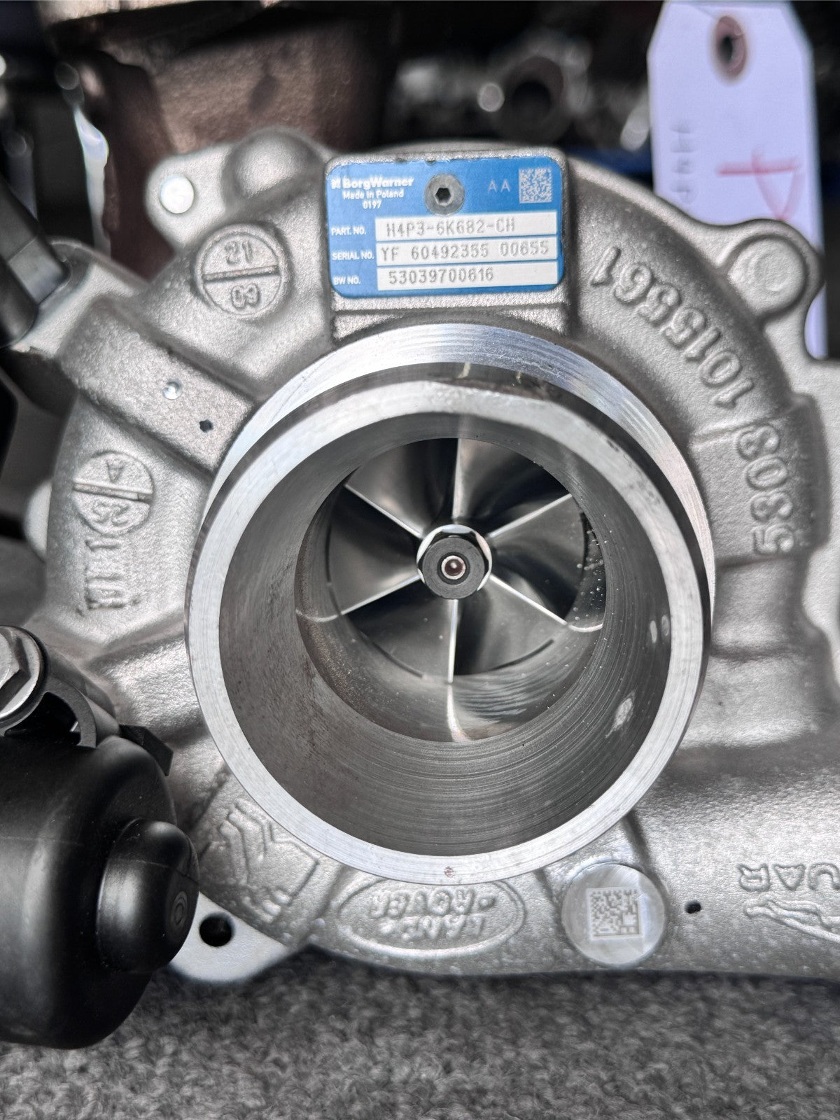 2017-24 Land Rover Discovery Sport Evoque 2.0D Turbocharger OEM H4P36K682CH - eBay image 2