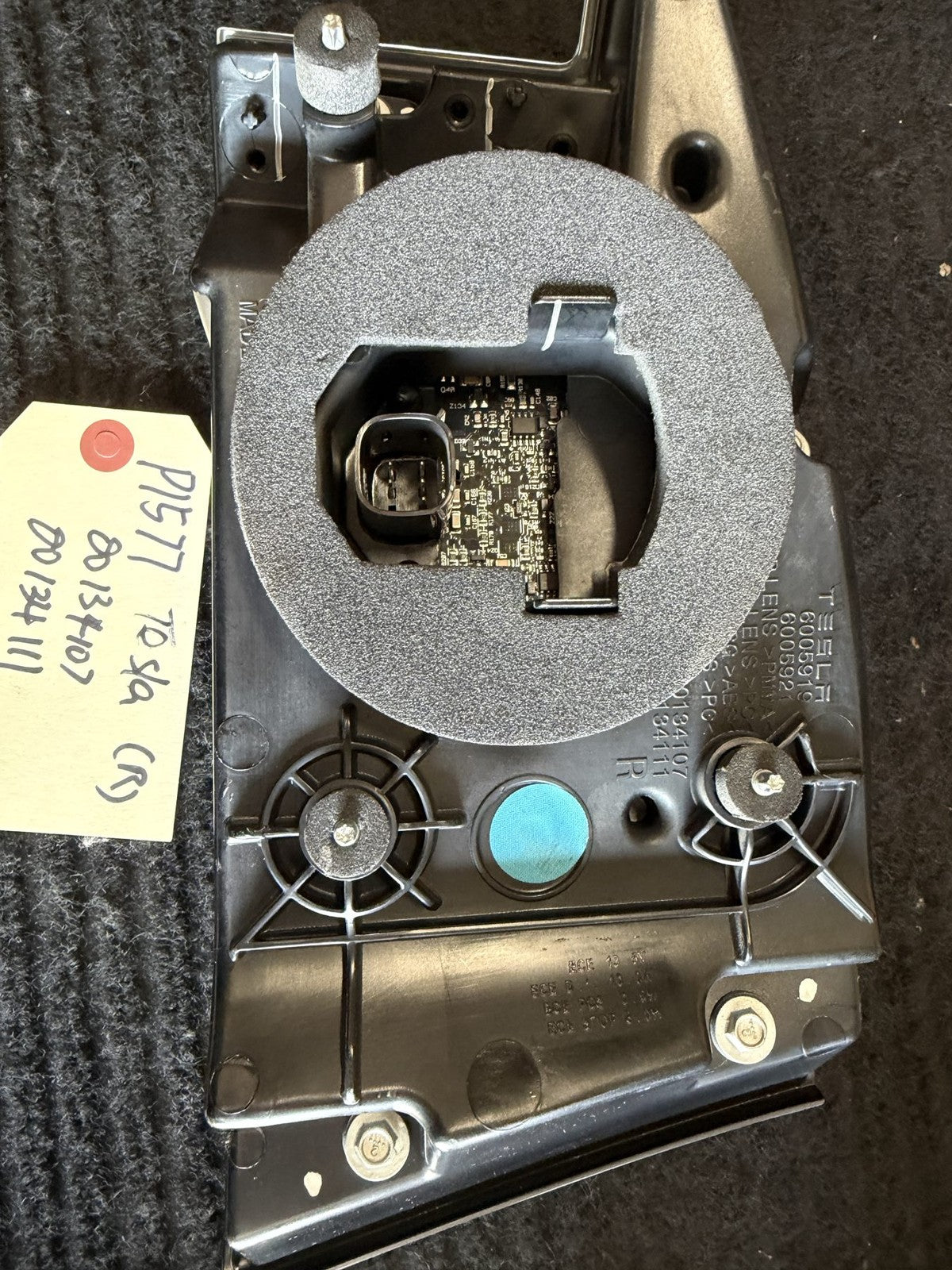2016-2019 Tesla Model S Right Passenger Outer Tail Light OEM 6005919-00-G - eBay image 3
