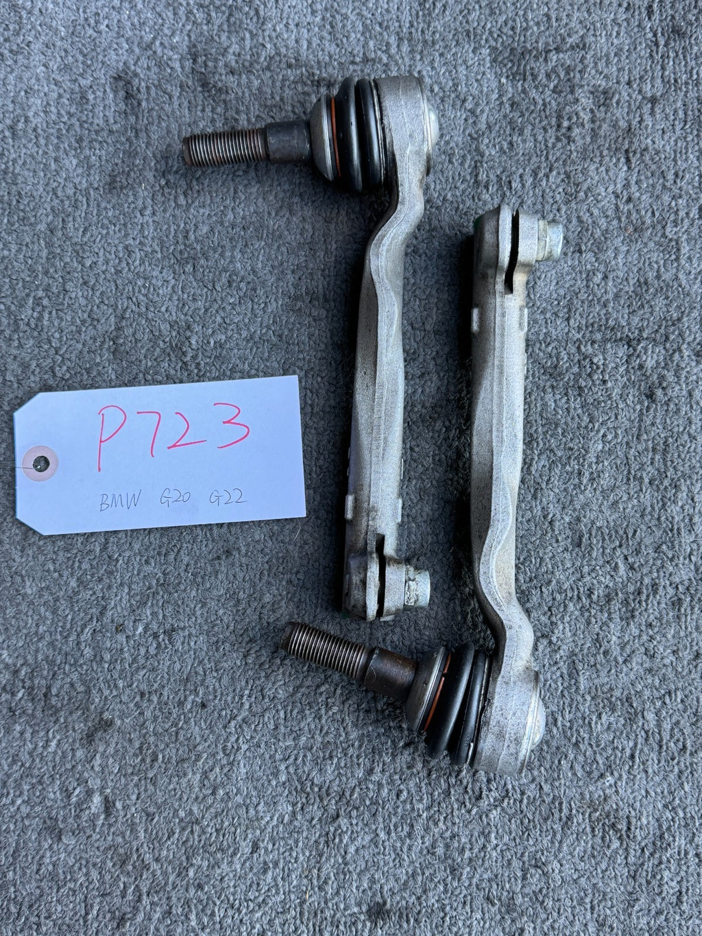 PAIR (2) 2019-2024 BMW 330i 430i M340i G20 G22 Front Outer Tie Rod Ends L+R - eBay image 7