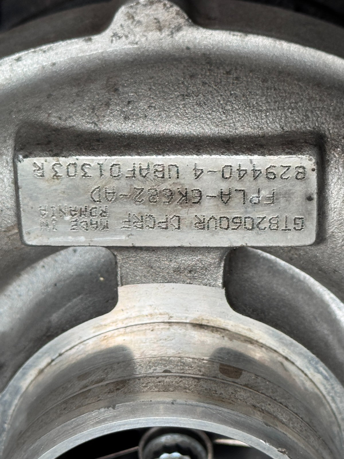 2017-2023 Jaguar F-Pace Land Rover Velar 2.0T Turbocharger OEM FPLA6K682AD - eBay image 3