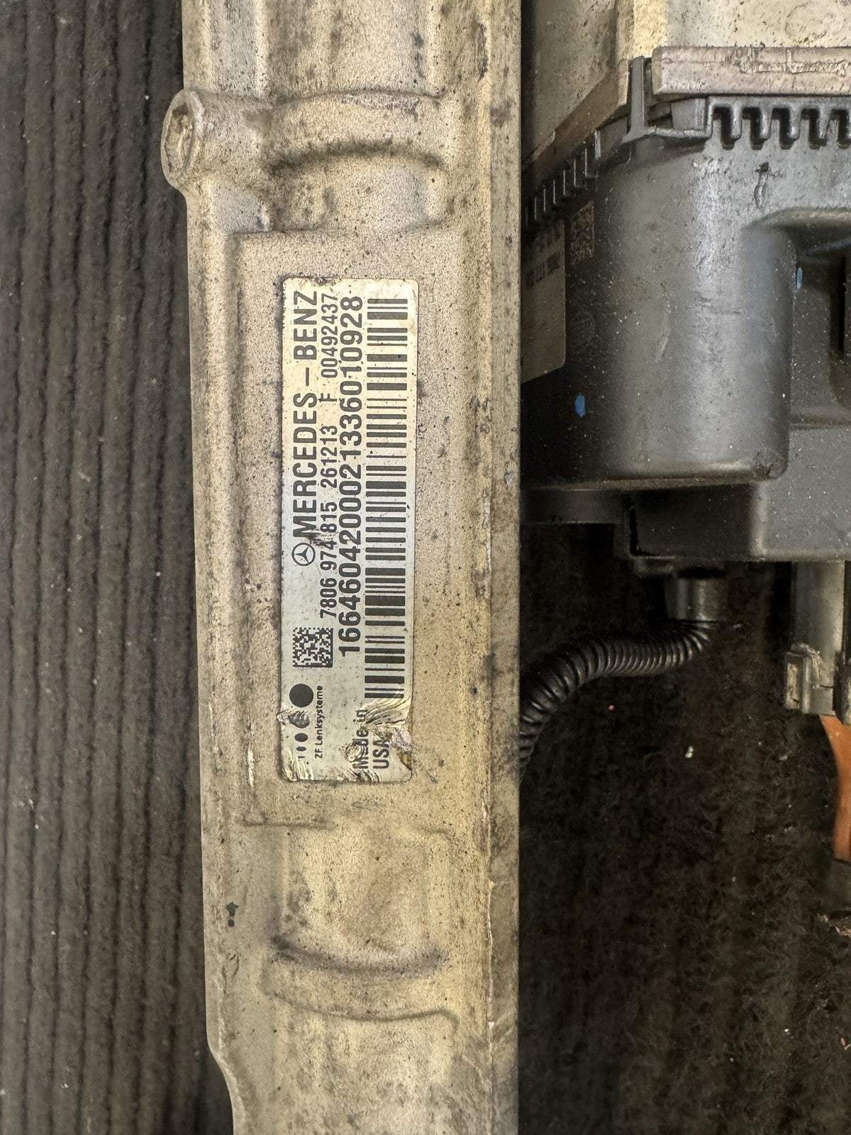2013-2016 Mercedes-Benz ML350 GL350 GL450 GL550 Electric Steering Rack OEM A1664604200 - eBay image 3