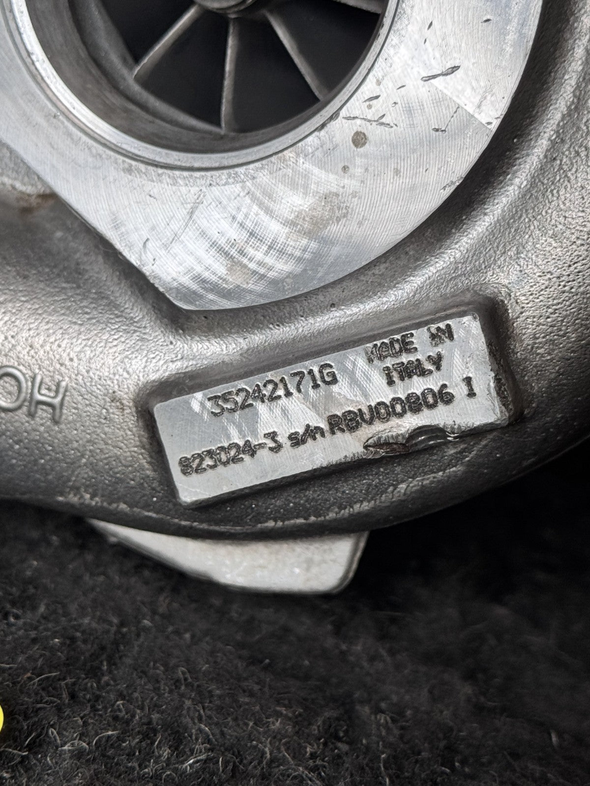2014-2017 Jeep Grand Cherokee 3.0L Diesel Turbocharger Rebuildable OEM 35242171G - eBay image 8