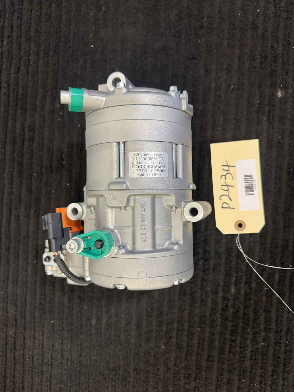 2018-2022 Hyundai Ioniq Kia Niro Phev Electric A/C Compressor OEM 97701-G2800 - eBay image 1