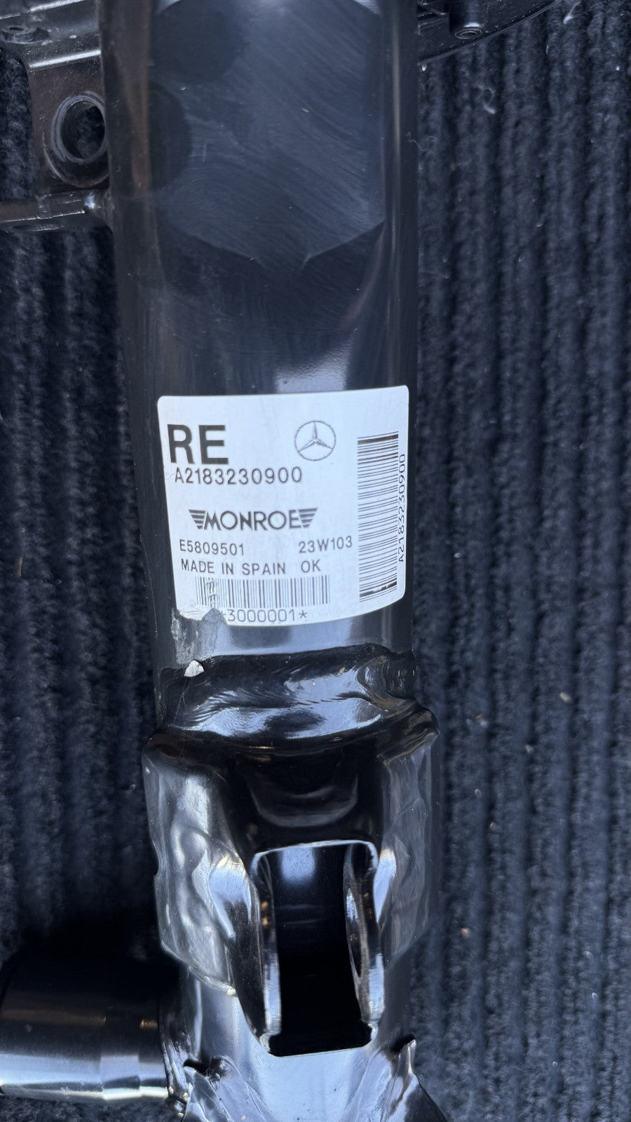 2012-2018 Mercedes CLS550 CLS400 W218 Front Right Air Suspension Strut A21832309 - eBay image 2