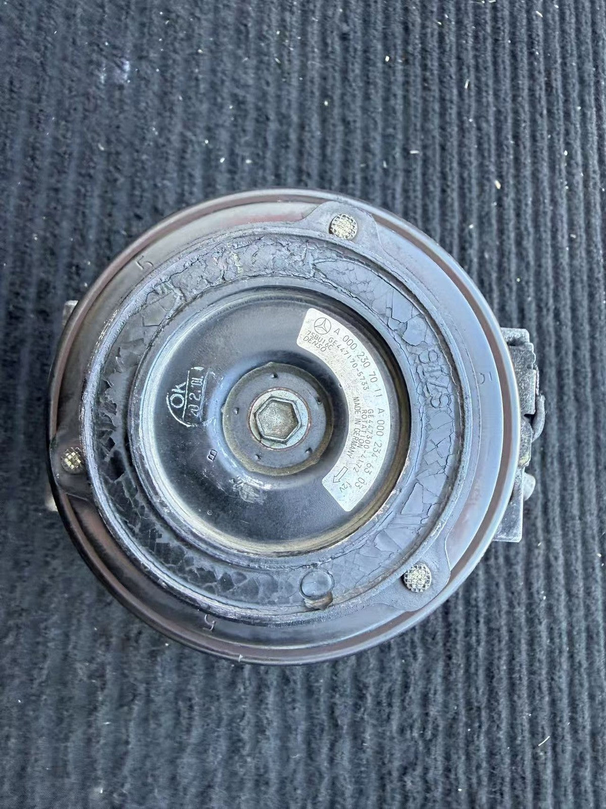 96-04 Mercedes-Benz C E Clk Ml S Slk Ac Compressor A0002307011 OEM - eBay image 3