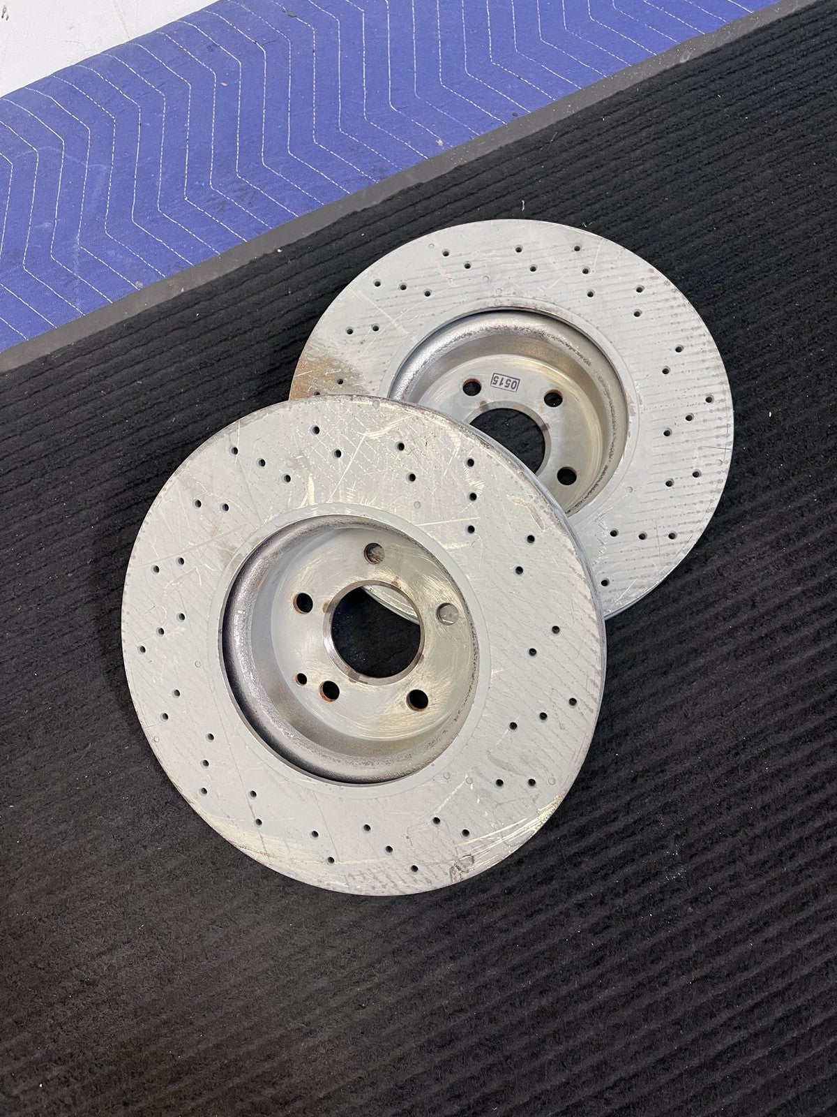 2008-2017 Mercedes-Benz C300 C350 E250 E350 E400 Front Rotors Pair OEM A0004213012 - eBay image 3