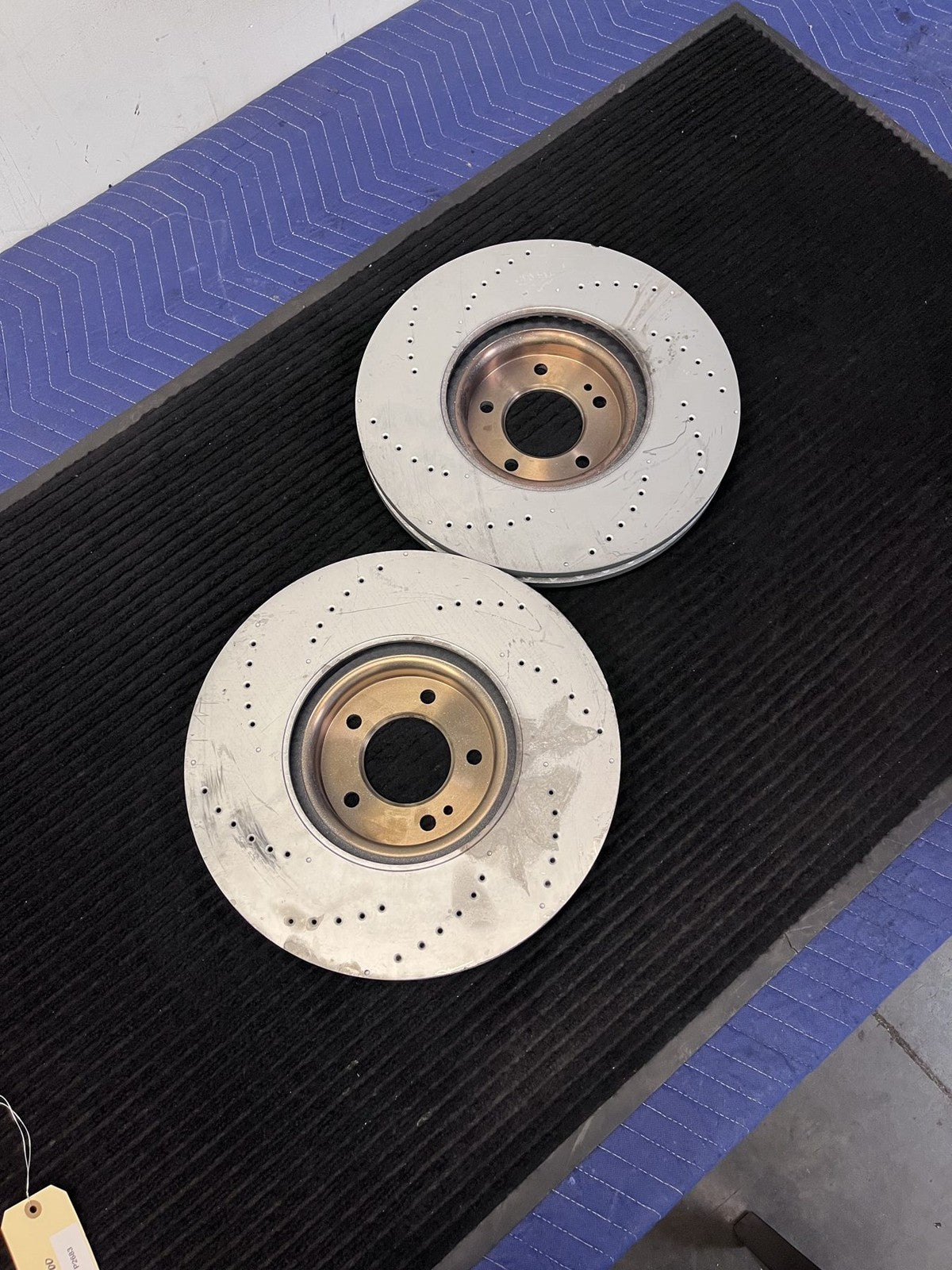 2019-2026 Mercedes-Benz G63 AMG Front Drilled Brake Rotors Pair OEM A4634210500 - eBay image 5