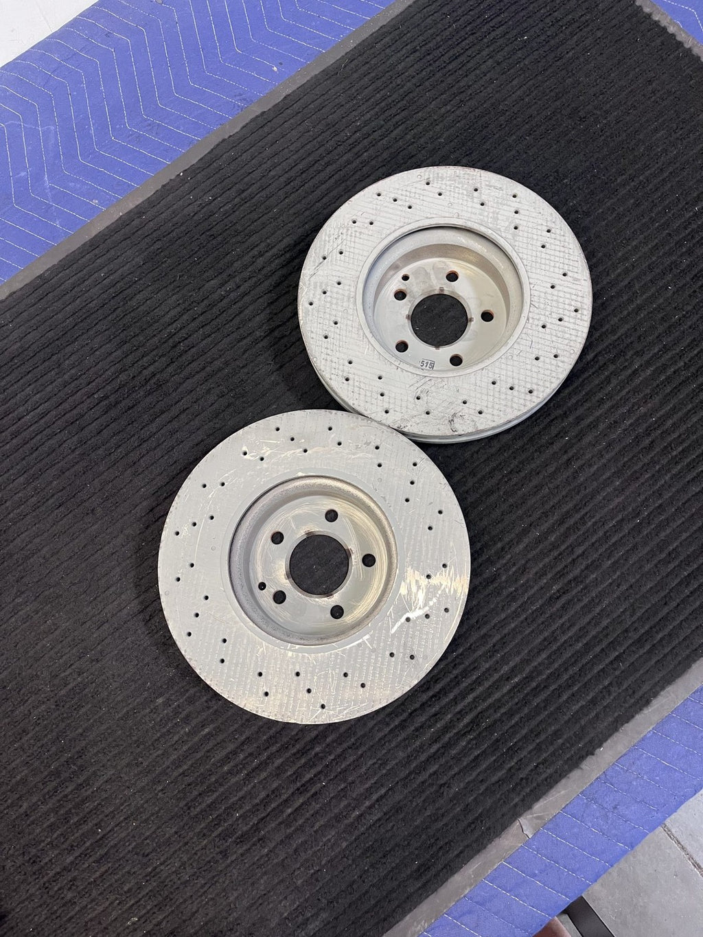 2008-2015 Mercedes-Benz C350 2014-2016 E350 Front Rotor Pair OEM A0004213012 - eBay image 4