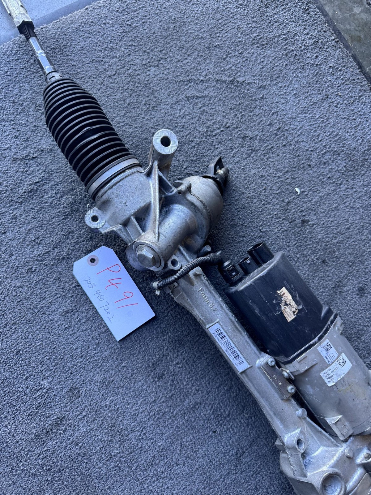 16-18 Mercedes-Benz W205 C-Class RWD Electric Steering Rack & Pinion OEM A2054607202 - eBay image 4