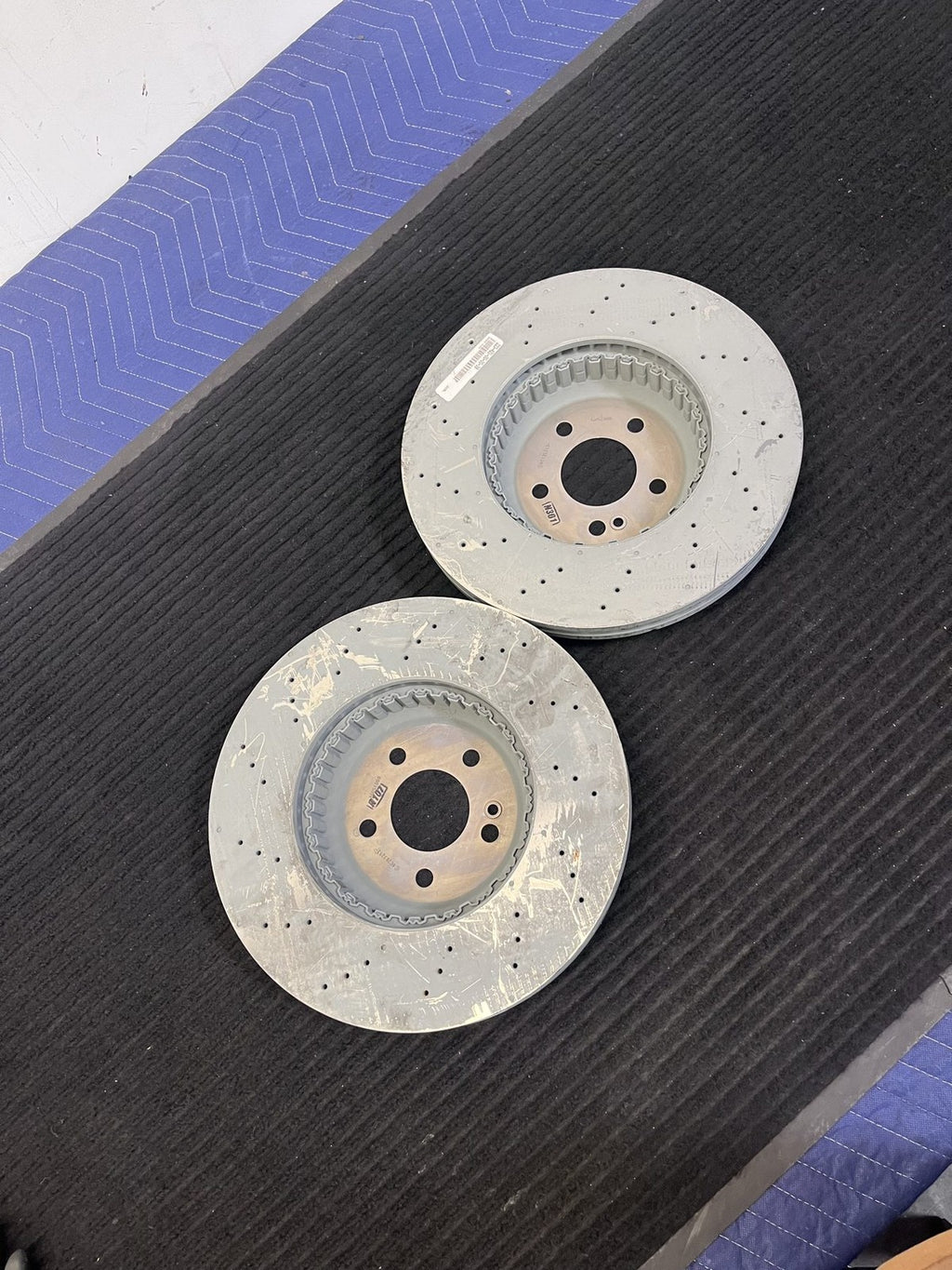 2022-2026 Mercedes-Benz C300 2023-2026 C43 Front Rotor Pair OEM A2234210000 - eBay image 4