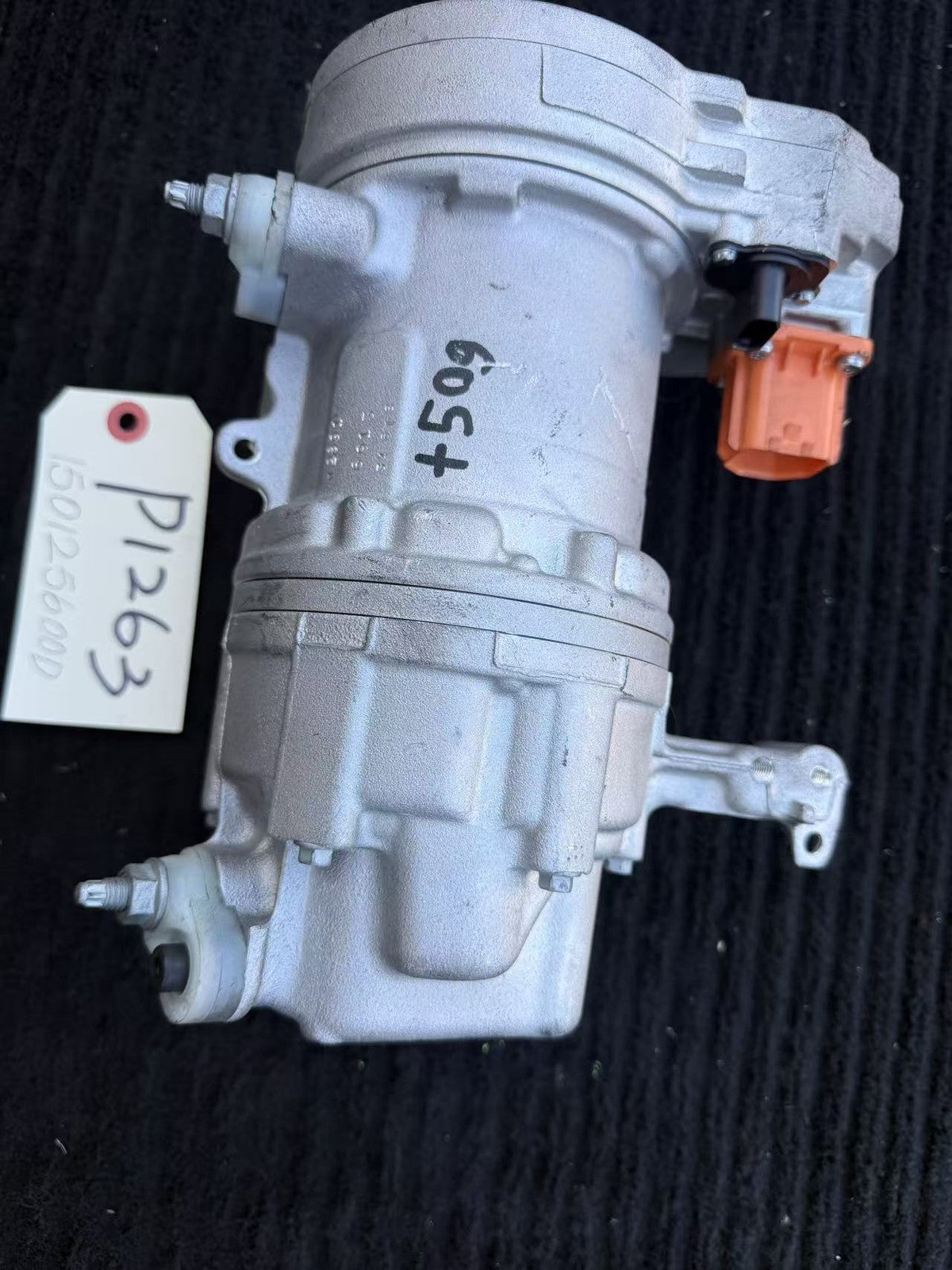 20-22 Tesla Model Y High Voltage Ac Heat Pump Compressor 1501256-00-D OEM - eBay image 1