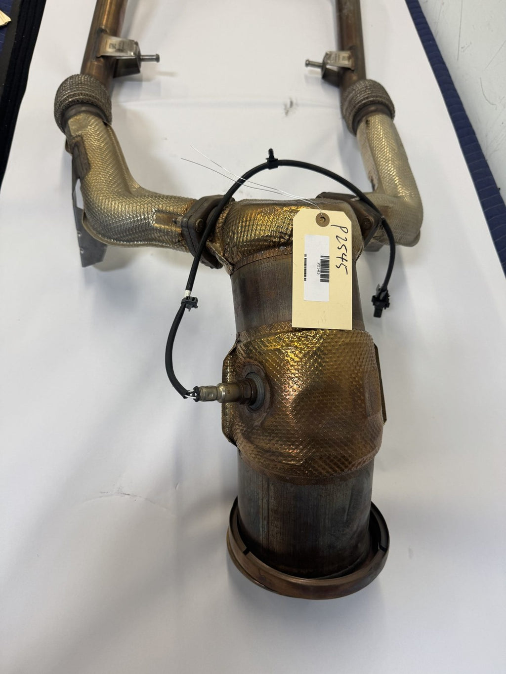 2018-2025 Audi SQ5 3.0L Catalytic Converter Front Pipe Set OEM 80A254252L - eBay image 2