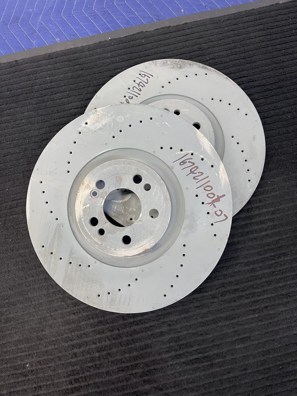 2020-2025 Mercedes-Benz GLE350 GLE580 GLS450 GLS580 Front Rotor Pair OEM A1674211001 - eBay image 6