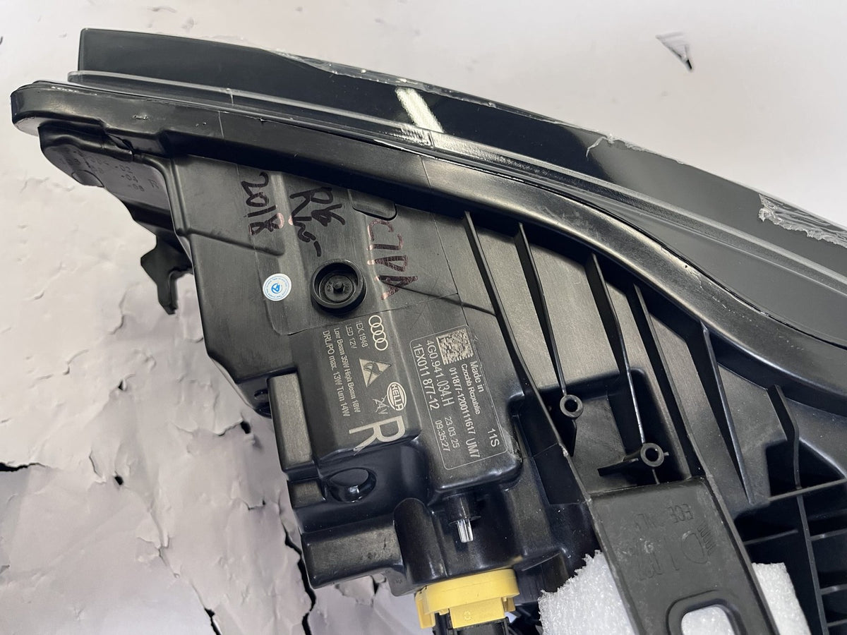2015-2018 Audi A6 S6 C7 Rh Ece Full LED Headlight Refurbished 4G0941034H OEM - eBay image 11