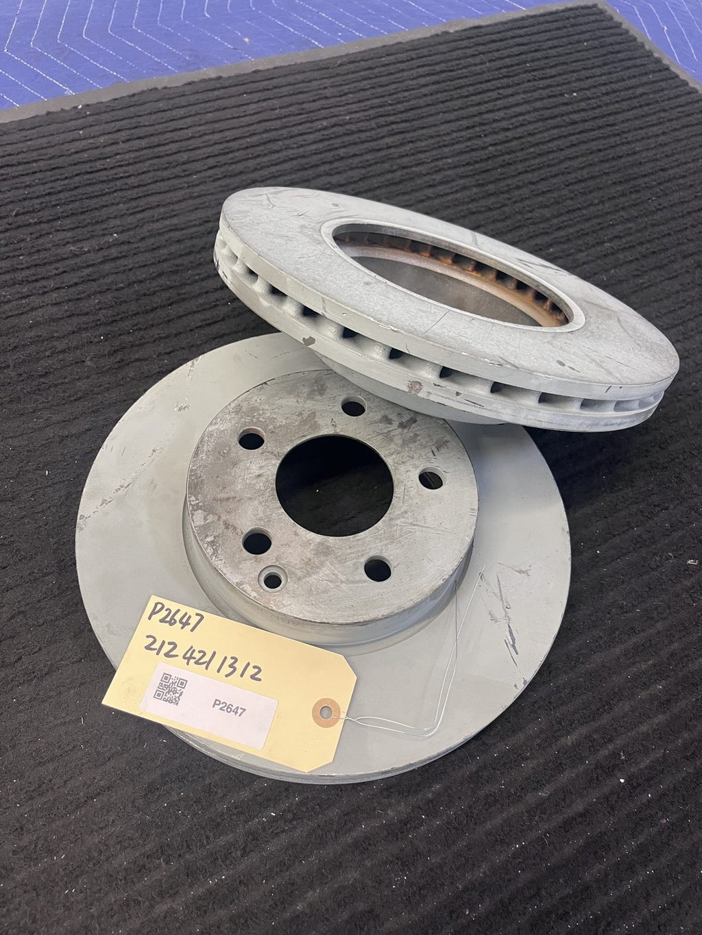 2008-2016 Mercedes-Benz C250 C300 E350 Front Brake Rotor Pair OEM A212421131290 - eBay image 1