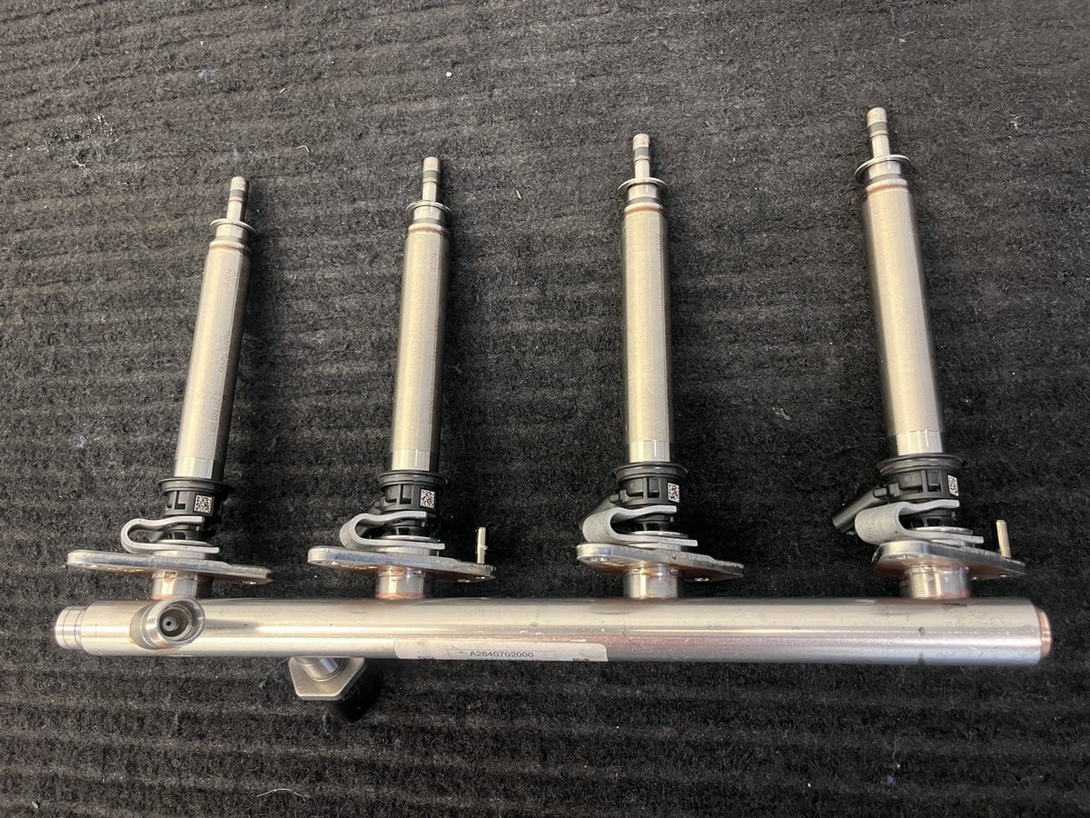 2019-2023 Mercedes-Benz C300 GLC300 E350 Fuel Rail 2 Injectors OEM A2640702000 - eBay image 3