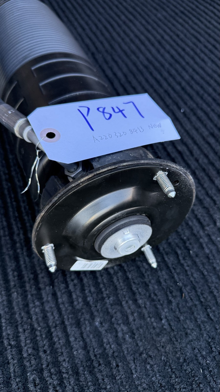 03-06 Mercedes S430 S500 S55 AMG W220 Front Left Air Suspension Strut A220320841 - eBay image 2