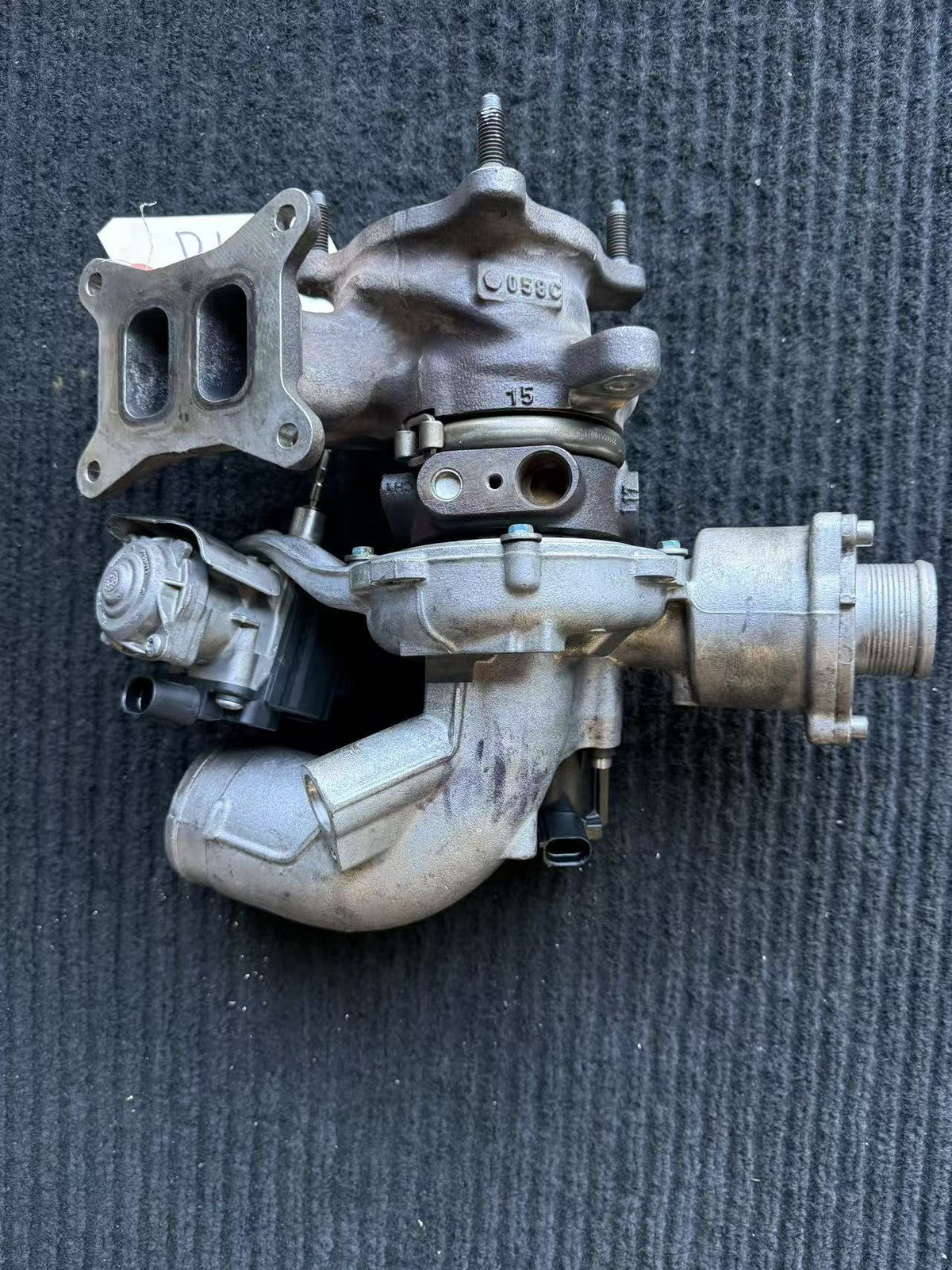 16-18 Audi A6 2.0L Turbocharger Exhaust Manifold OEM 06L145722C - eBay image 4