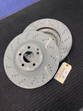 2015-2017 Mercedes-Benz CLS400 4MATIC Front Brake Disc Rotor Pair OEM A2184210000 - eBay image 1