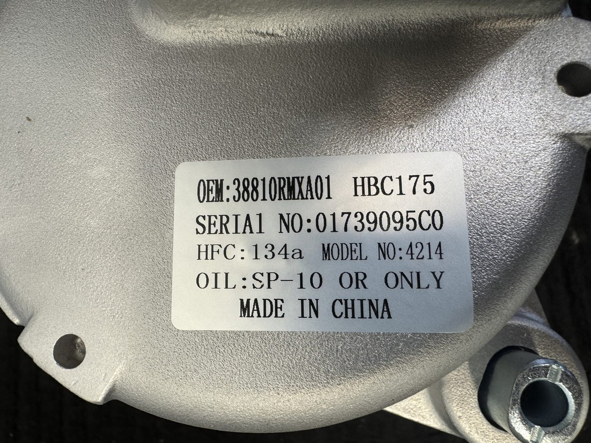 2006-2011 Honda Civic Hybrid 1.3L HBC175 A/C Compressor OEM 38810-Rmx-A01 - eBay image 2