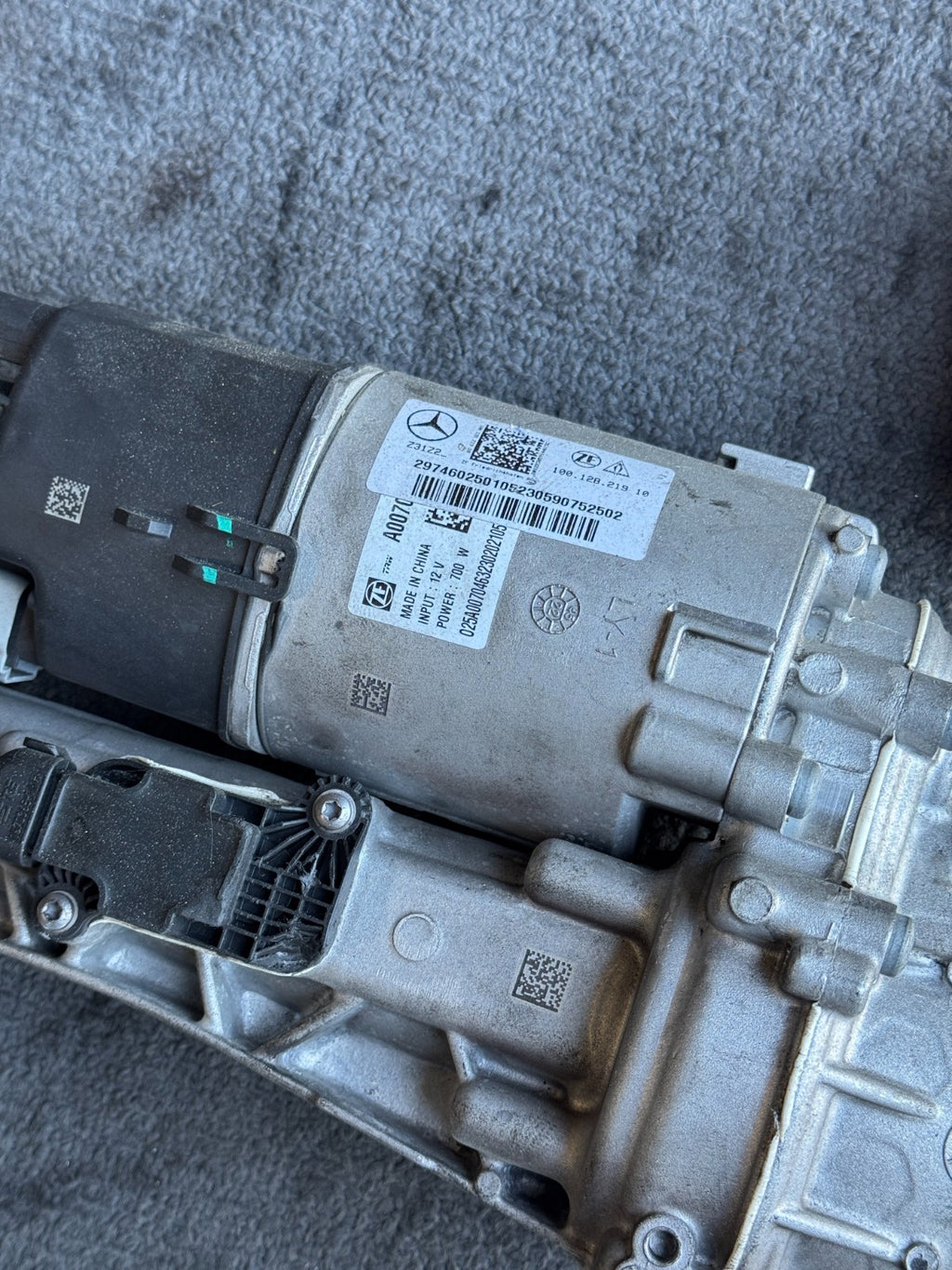 2022-2025 MB EQS V297 X296 Rear Steering Rack Gear W/ Rods OEM 2974602501 - eBay image 6