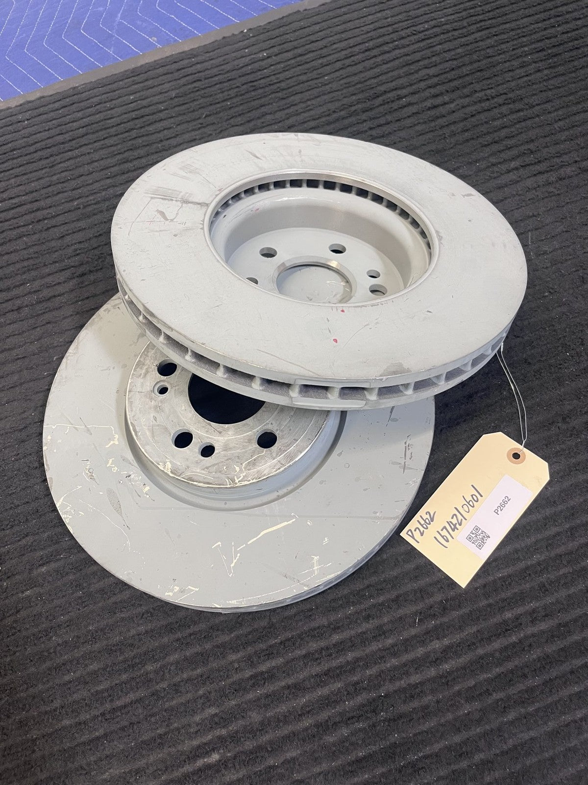 2020-2023 Mercedes-Benz GLE350 GLE450 GLE580 Front Rotor Pair OEM A1674210601 - eBay image 1