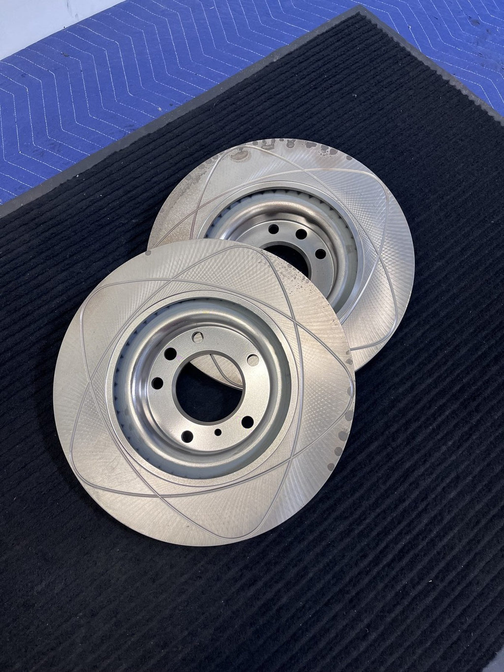 2005-2011 Mercedes-Benz G55 AMG Front Slotted Brake Rotors Pair OEM A4634210412 - eBay image 3