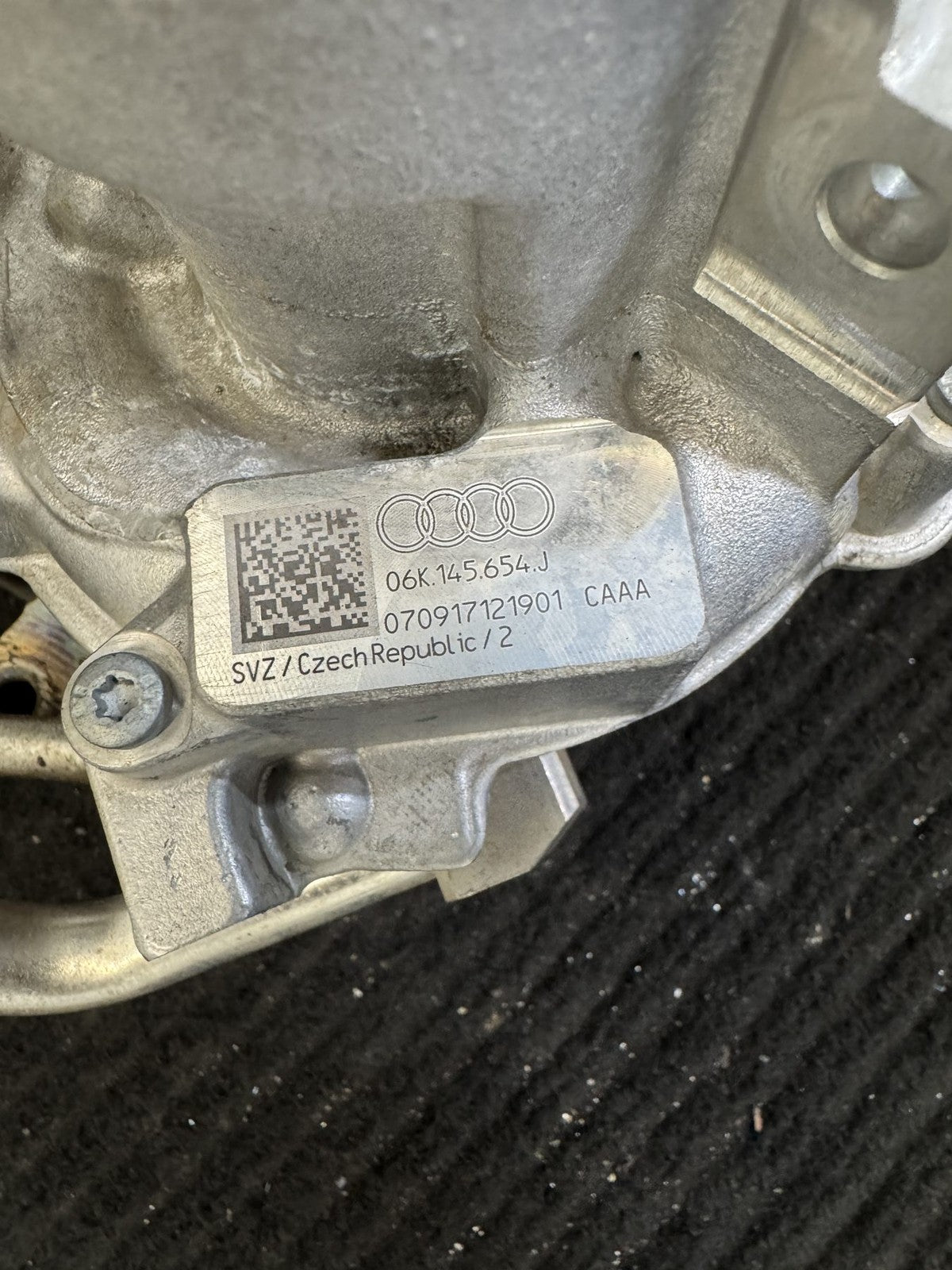 2017-2020 Audi A3 Volkswagen Tiguan 2.0L Turbocharger Turbo OEM 06K145654J - eBay image 2